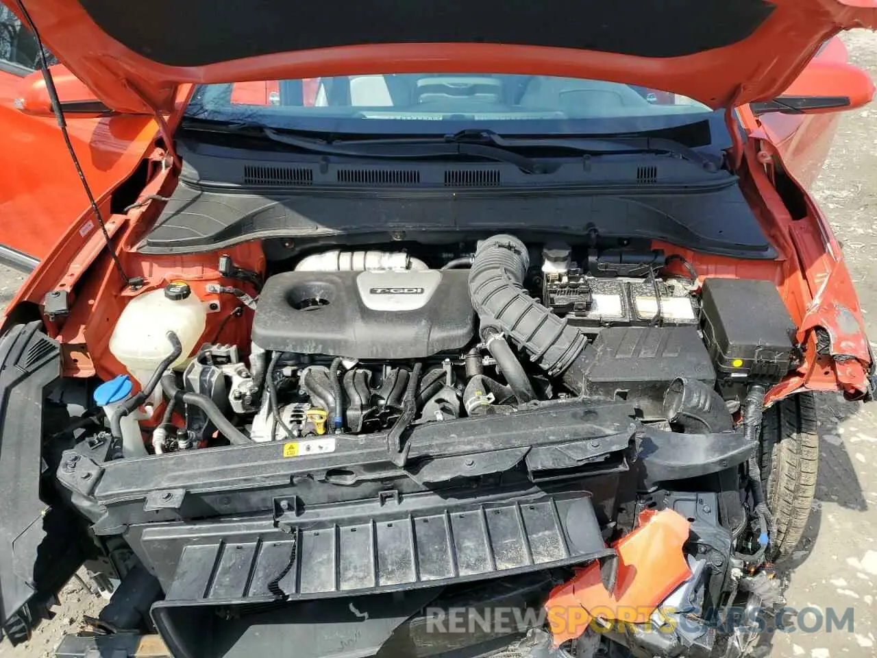 12 Photograph of a damaged car KM8K5CA50KU332940 HYUNDAI KONA 2019