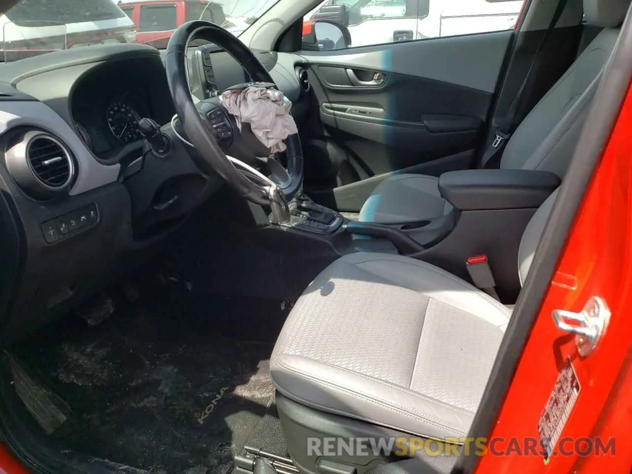7 Photograph of a damaged car KM8K5CA50KU332940 HYUNDAI KONA 2019