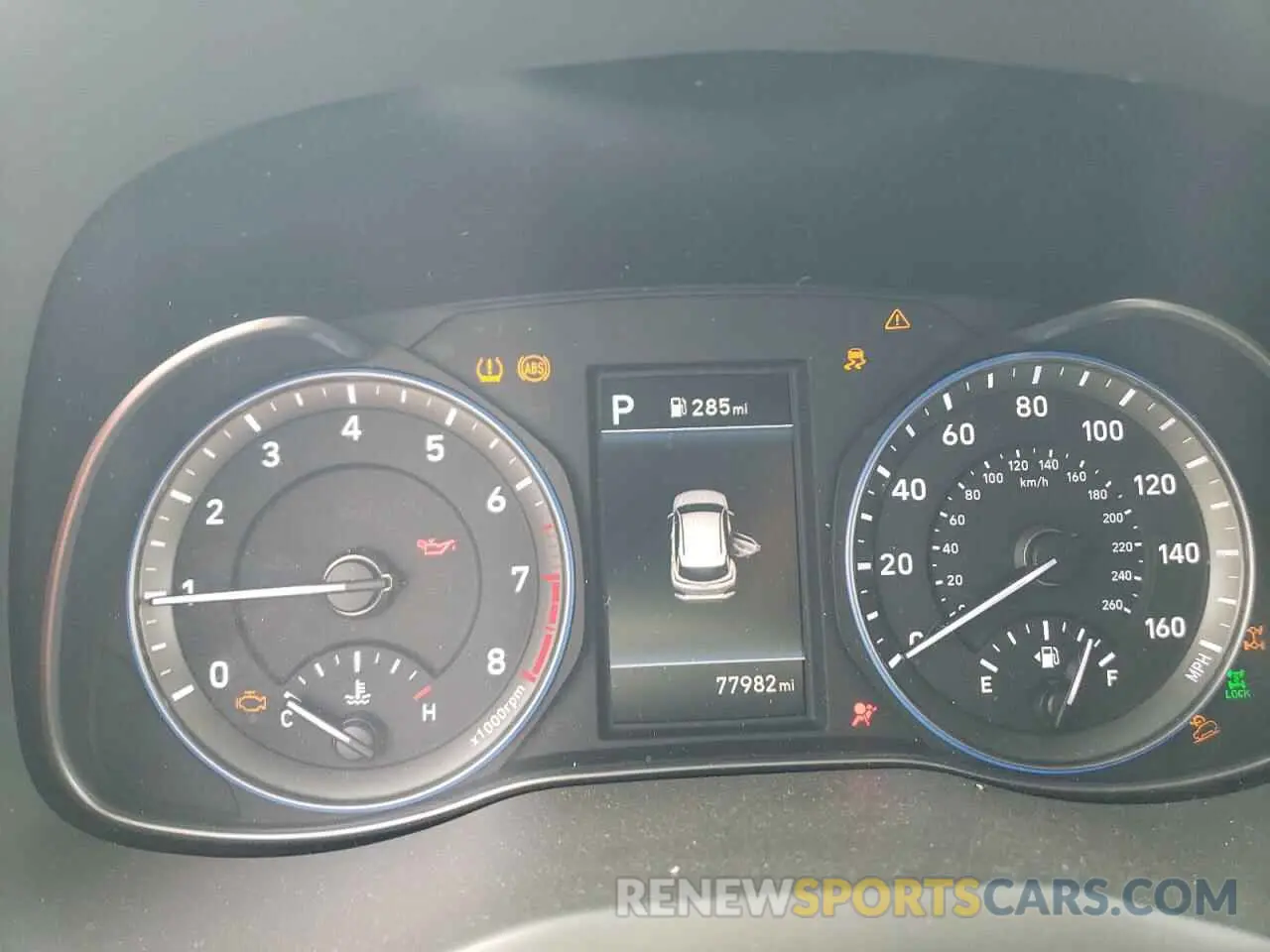 9 Photograph of a damaged car KM8K5CA50KU332940 HYUNDAI KONA 2019