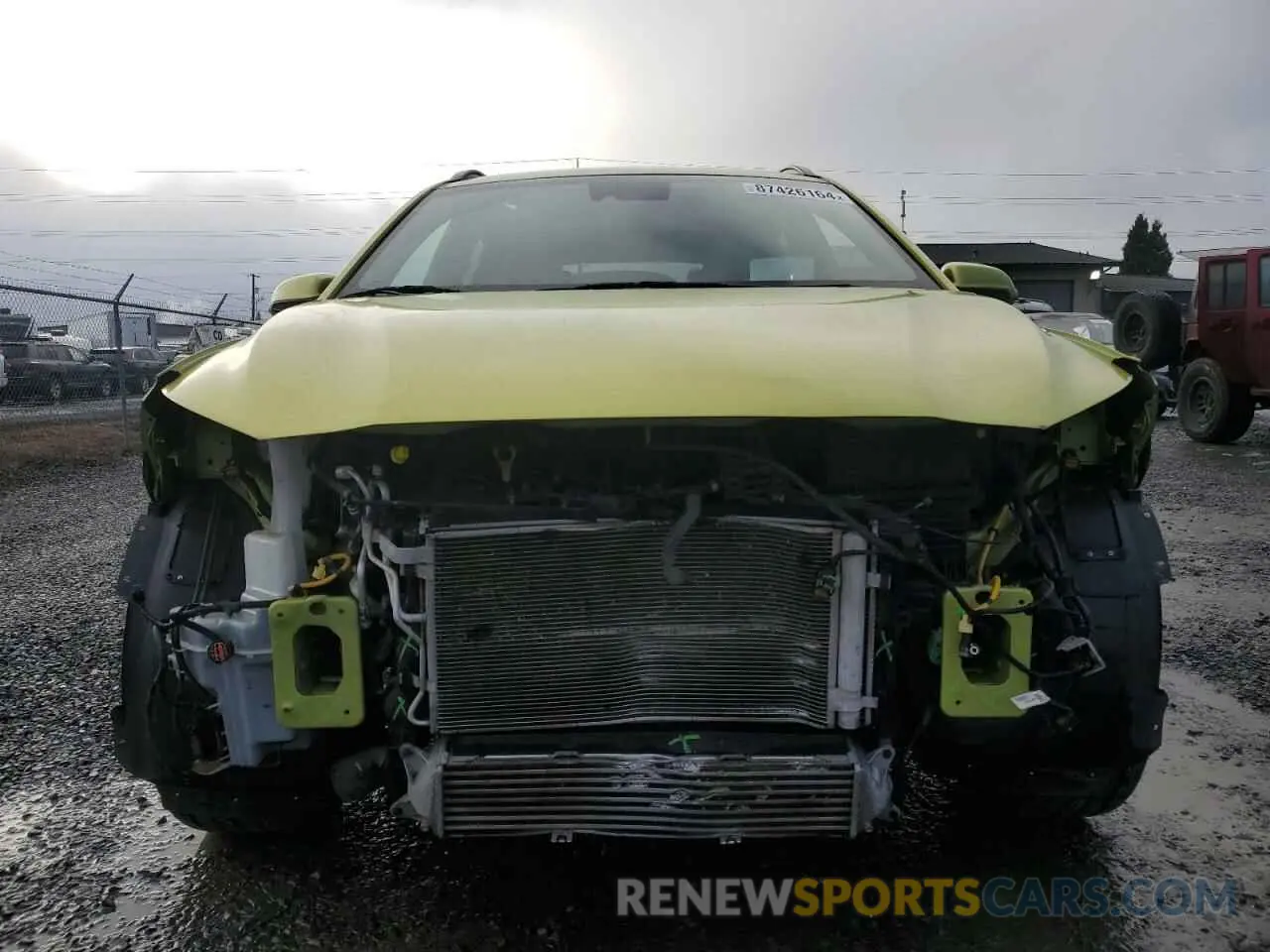 5 Photograph of a damaged car KM8K5CA51KU217750 HYUNDAI KONA 2019