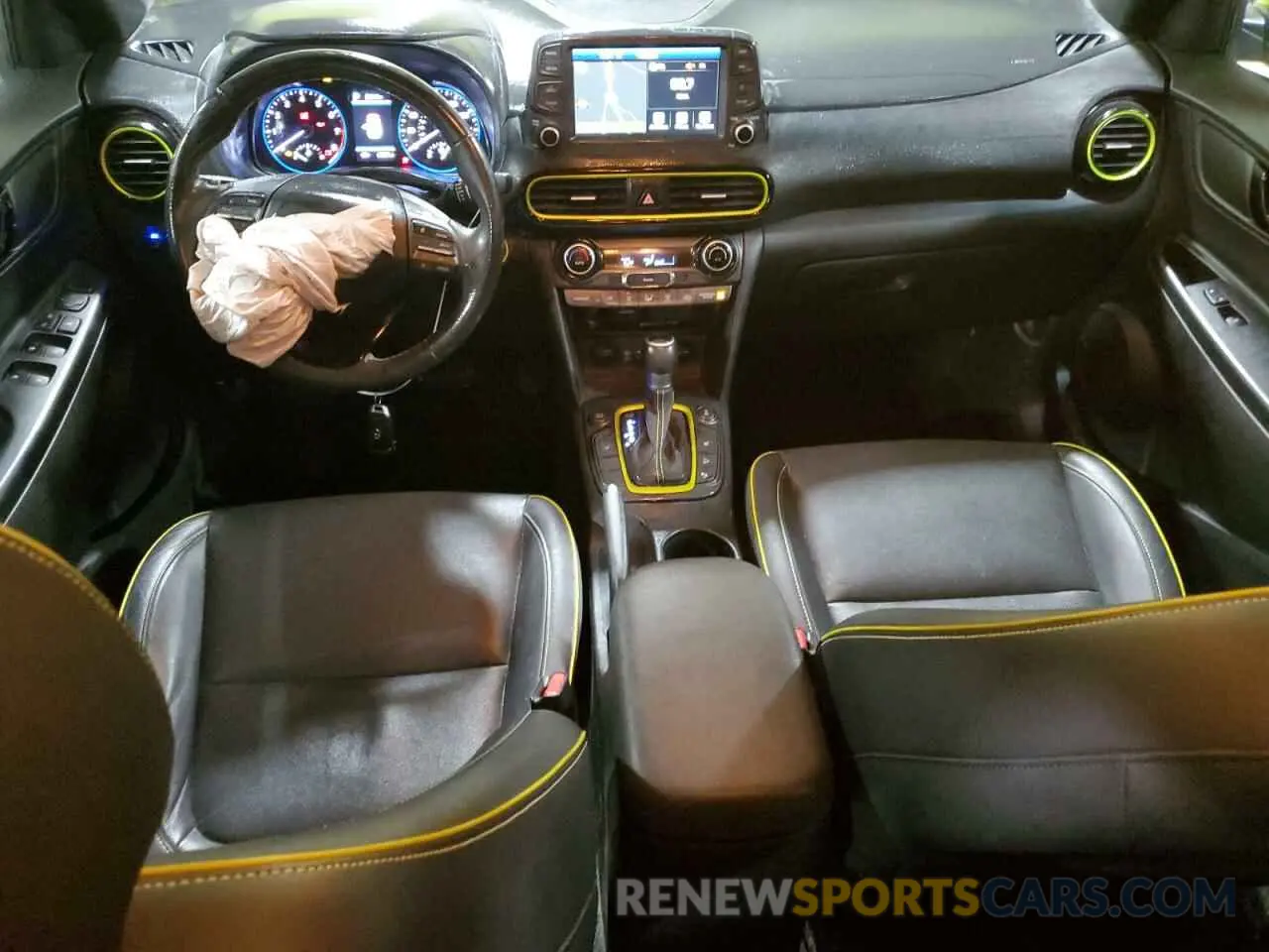 8 Фотография поврежденного автомобиля KM8K5CA54KU251357 HYUNDAI KONA 2019