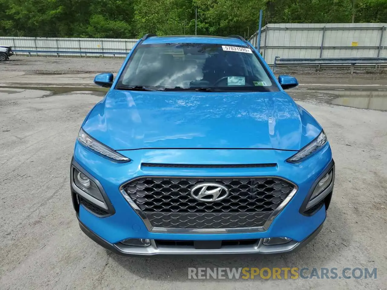 5 Photograph of a damaged car KM8K5CA57KU386543 HYUNDAI KONA 2019