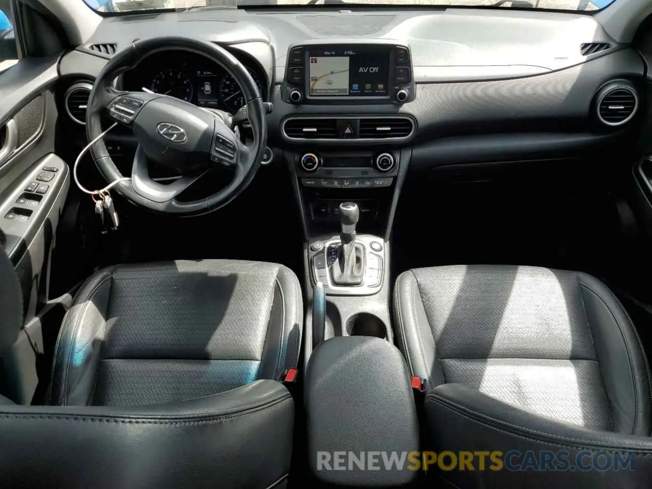 8 Photograph of a damaged car KM8K5CA57KU386543 HYUNDAI KONA 2019