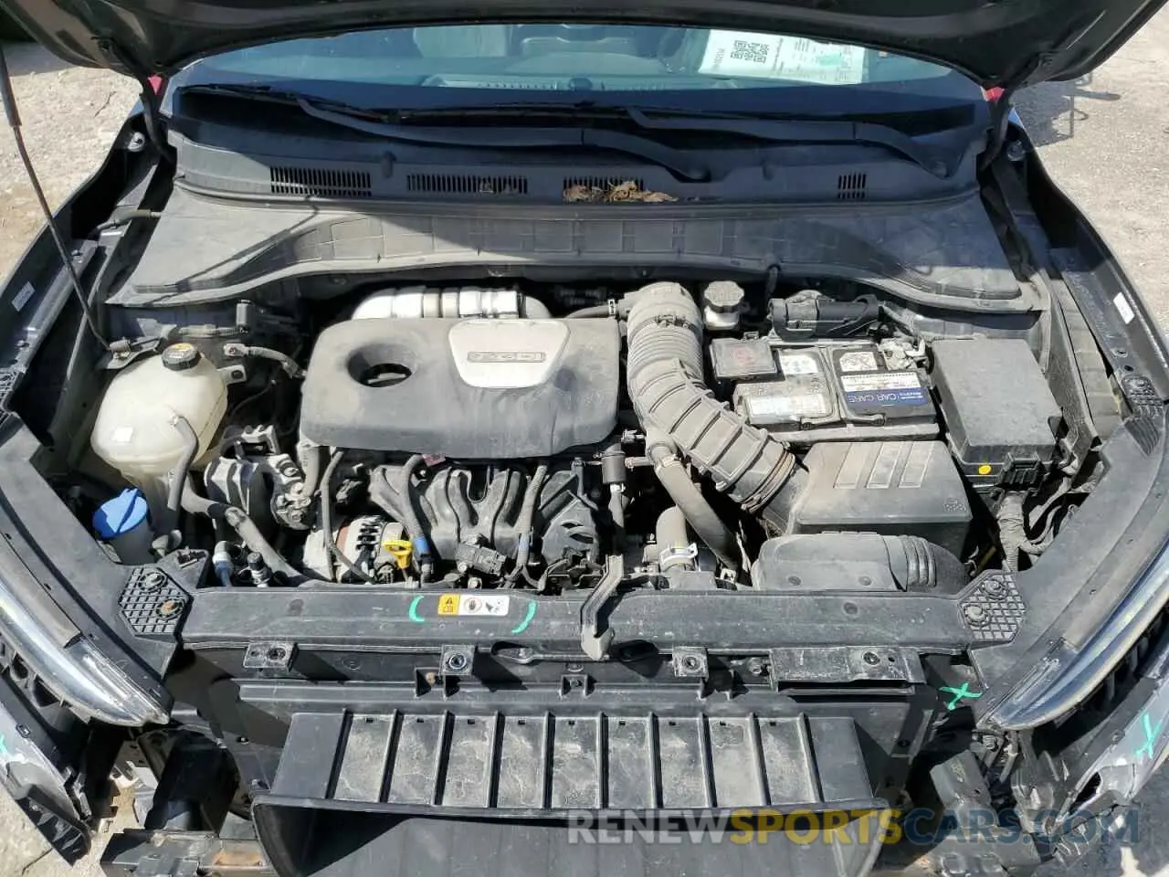 11 Photograph of a damaged car KM8K5CA58KU303315 HYUNDAI KONA 2019