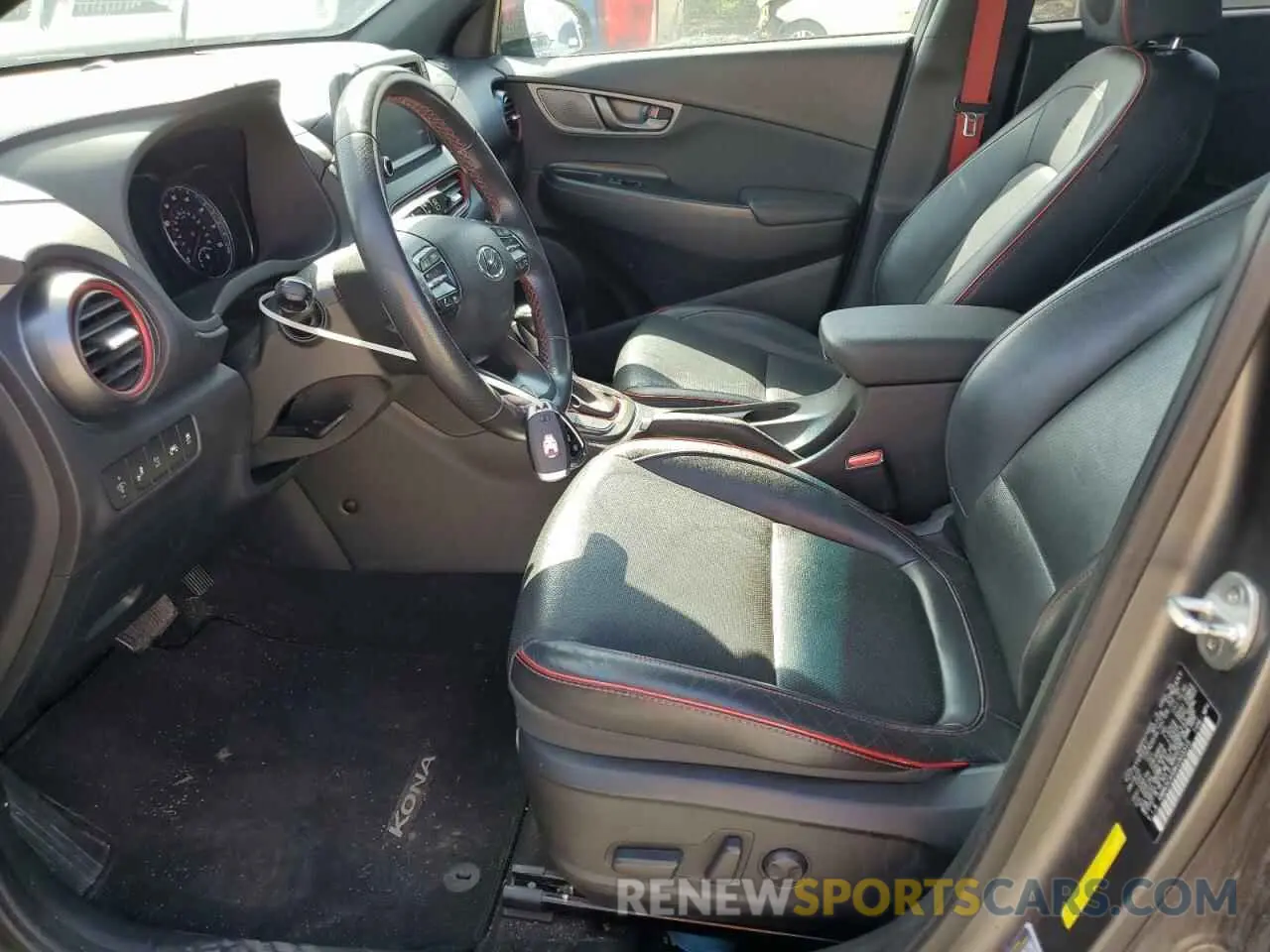7 Photograph of a damaged car KM8K5CA58KU303315 HYUNDAI KONA 2019
