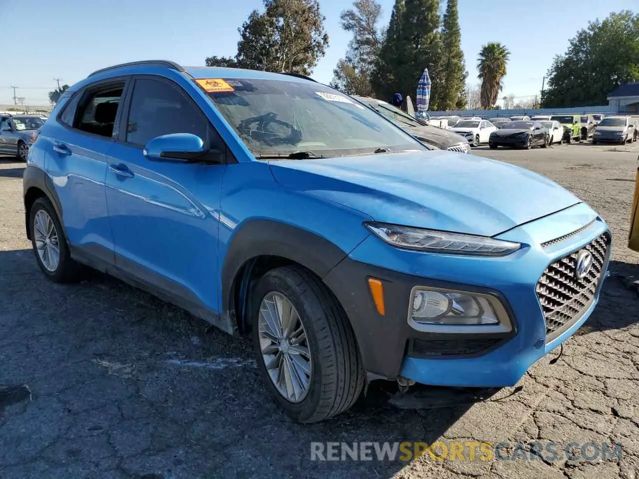 4 Photograph of a damaged car KM8K62AA2KU236764 HYUNDAI KONA 2019