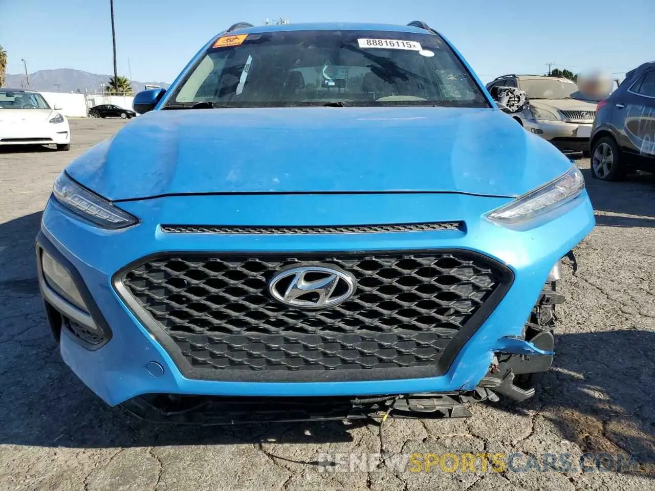 5 Photograph of a damaged car KM8K62AA2KU236764 HYUNDAI KONA 2019