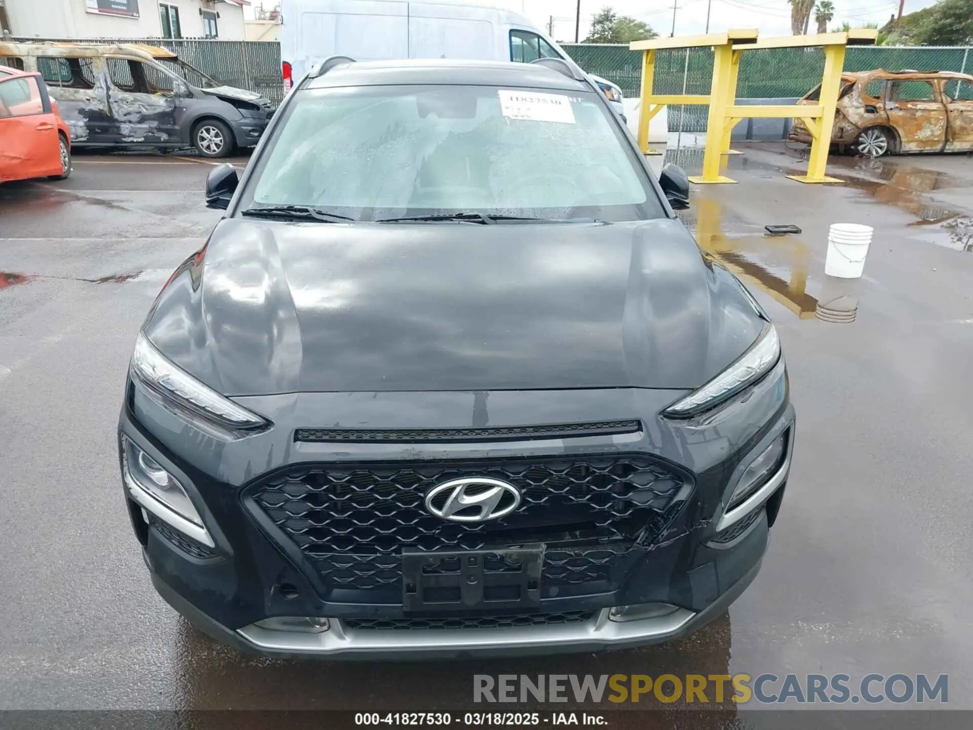 12 Photograph of a damaged car KM8K62AA3KU255694 HYUNDAI KONA 2019