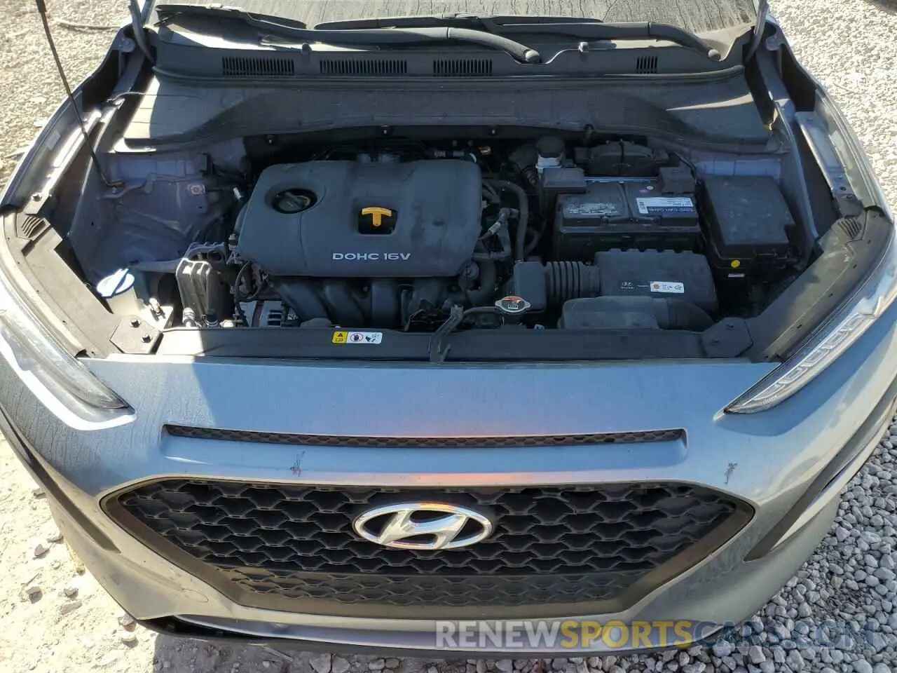 12 Photograph of a damaged car KM8K62AA4KU265831 HYUNDAI KONA 2019