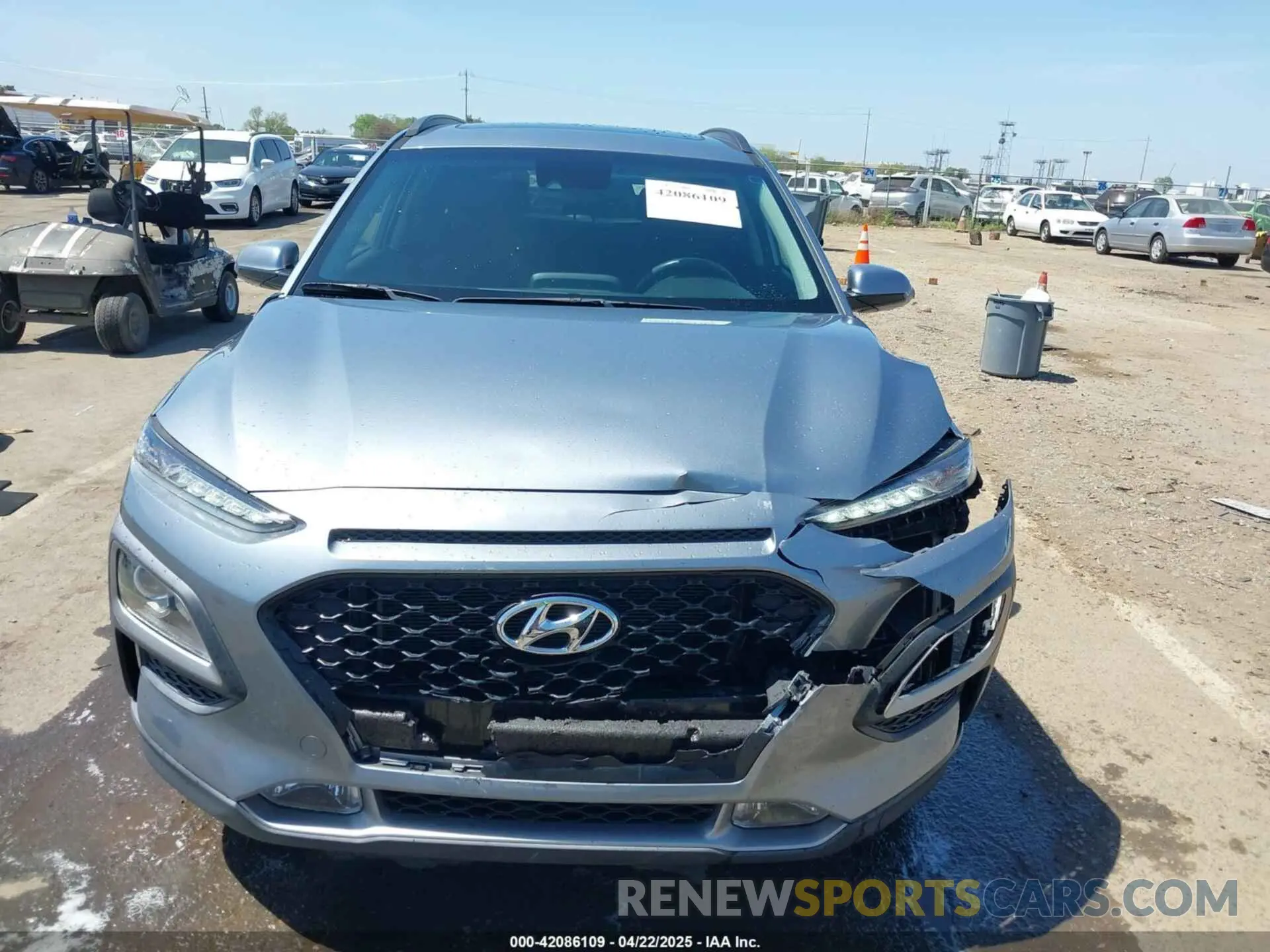 13 Photograph of a damaged car KM8K62AA9KU282916 HYUNDAI KONA 2019