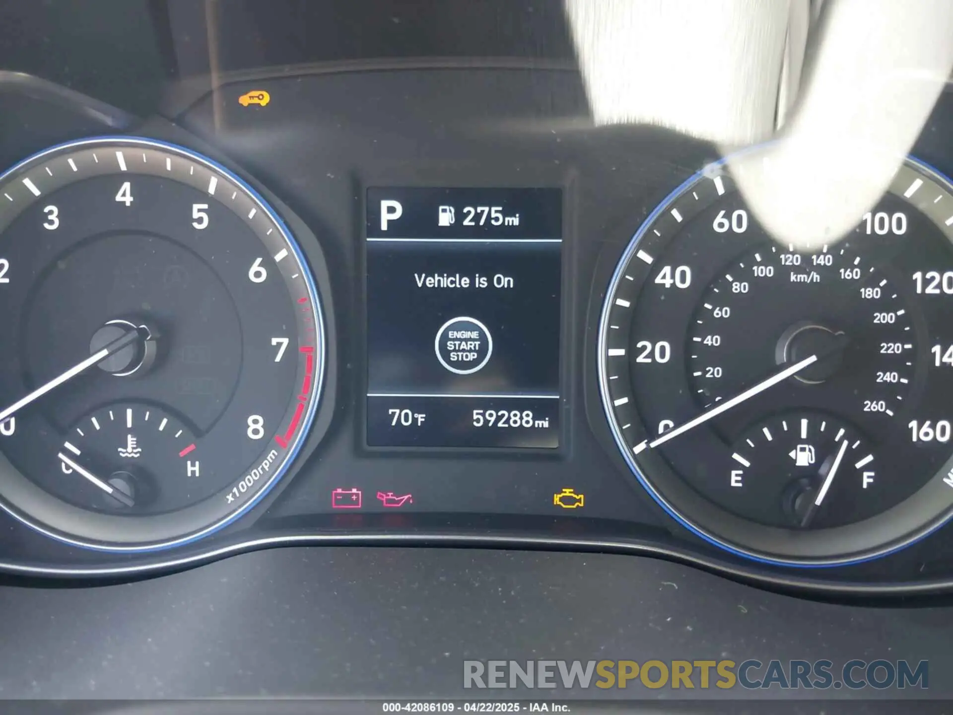 16 Photograph of a damaged car KM8K62AA9KU282916 HYUNDAI KONA 2019