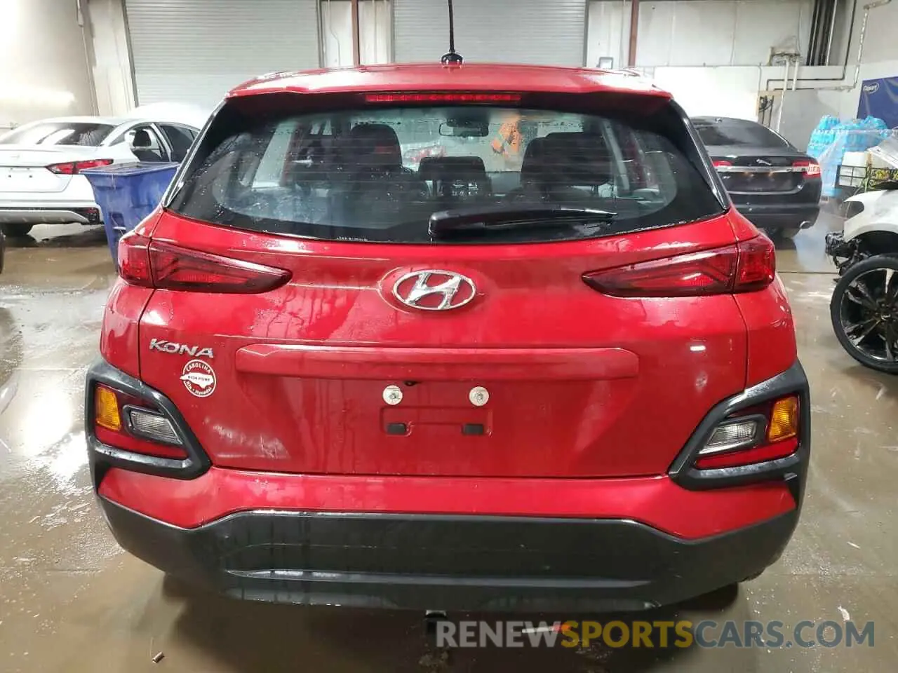 6 Photograph of a damaged car KM8K12AA0LU409505 HYUNDAI KONA 2020