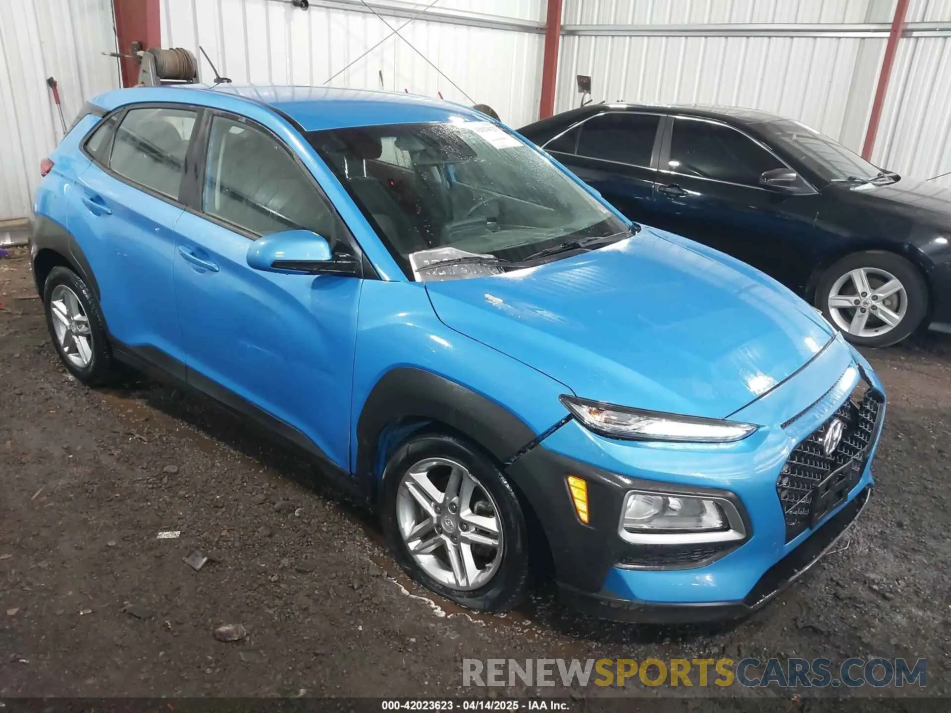 1 Photograph of a damaged car KM8K12AA2LU434275 HYUNDAI KONA 2020