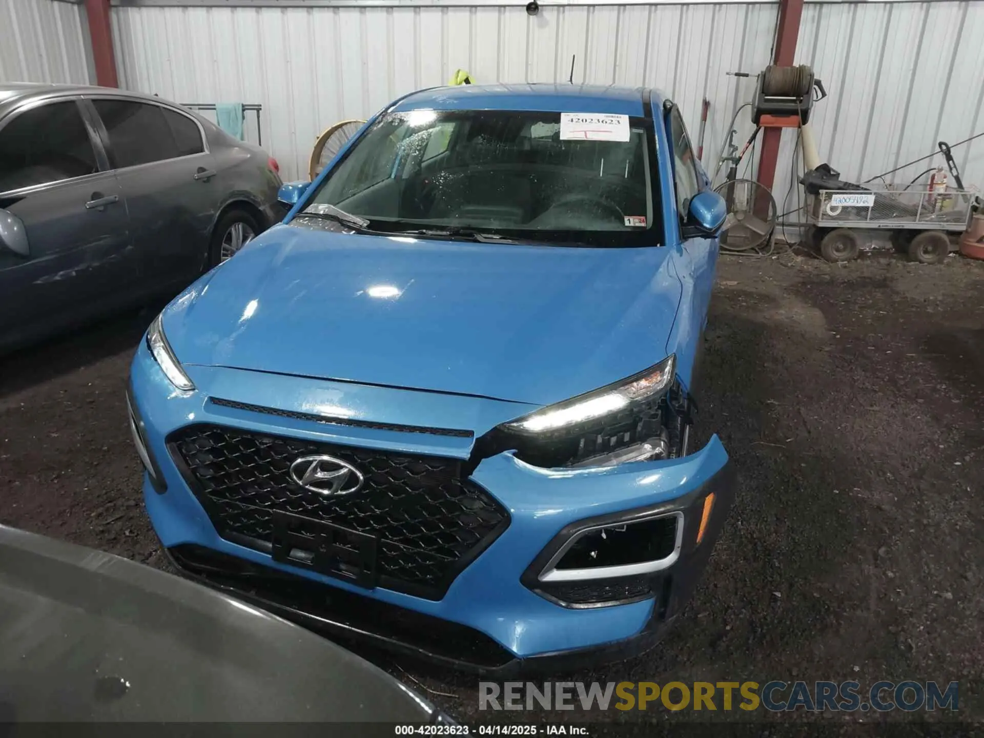 6 Photograph of a damaged car KM8K12AA2LU434275 HYUNDAI KONA 2020