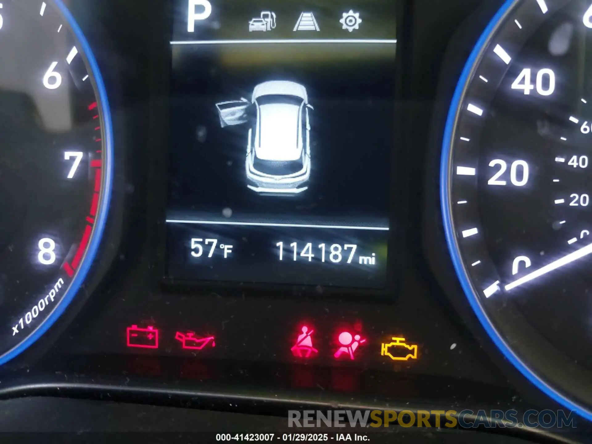 16 Photograph of a damaged car KM8K12AA4LU504536 HYUNDAI KONA 2020