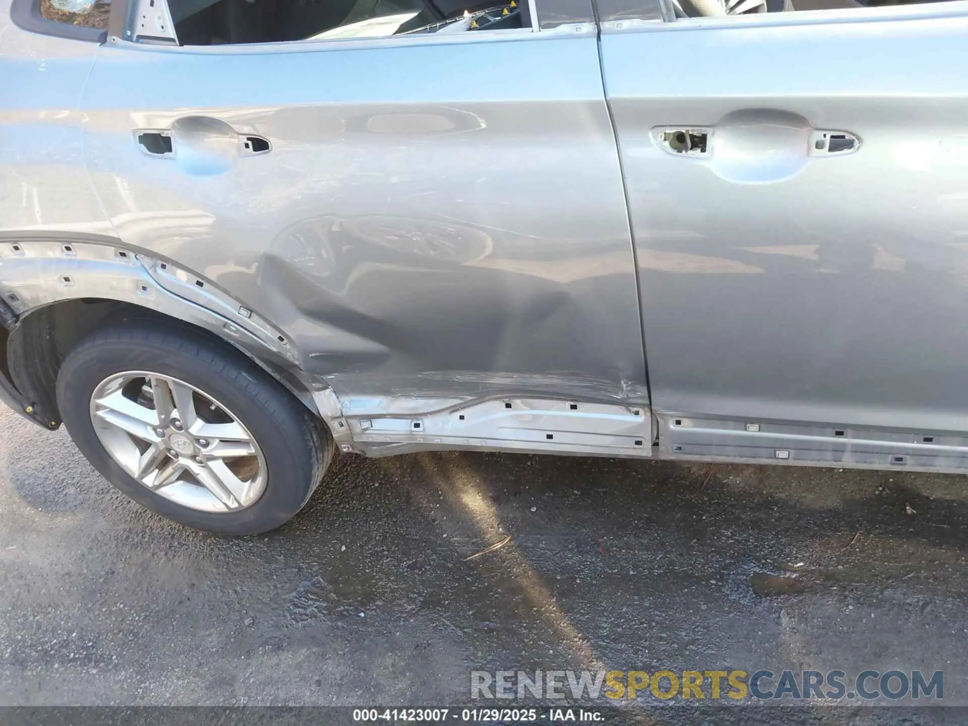 6 Photograph of a damaged car KM8K12AA4LU504536 HYUNDAI KONA 2020