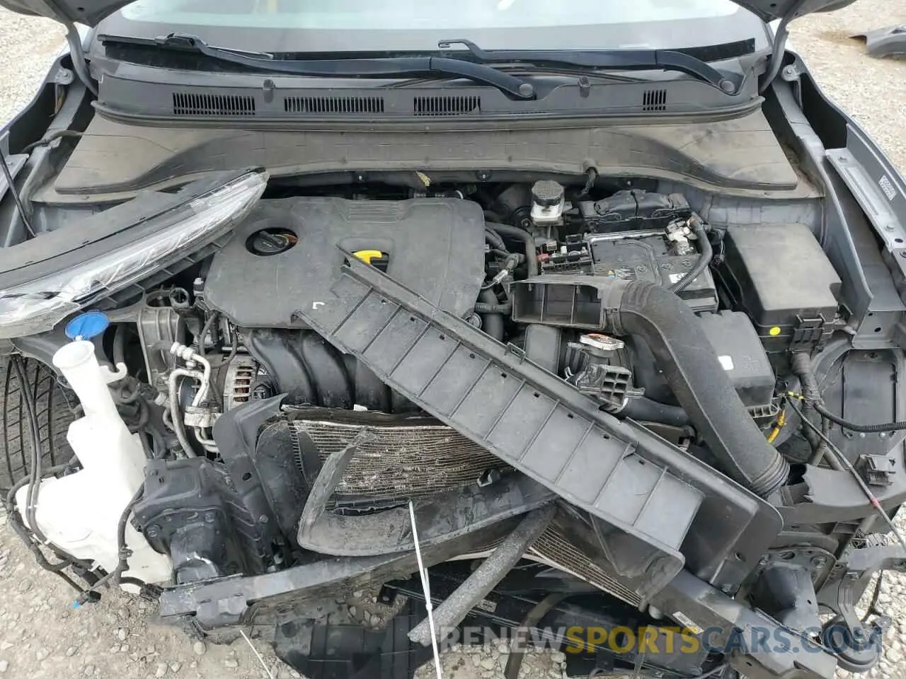 11 Photograph of a damaged car KM8K12AA4LU538735 HYUNDAI KONA 2020