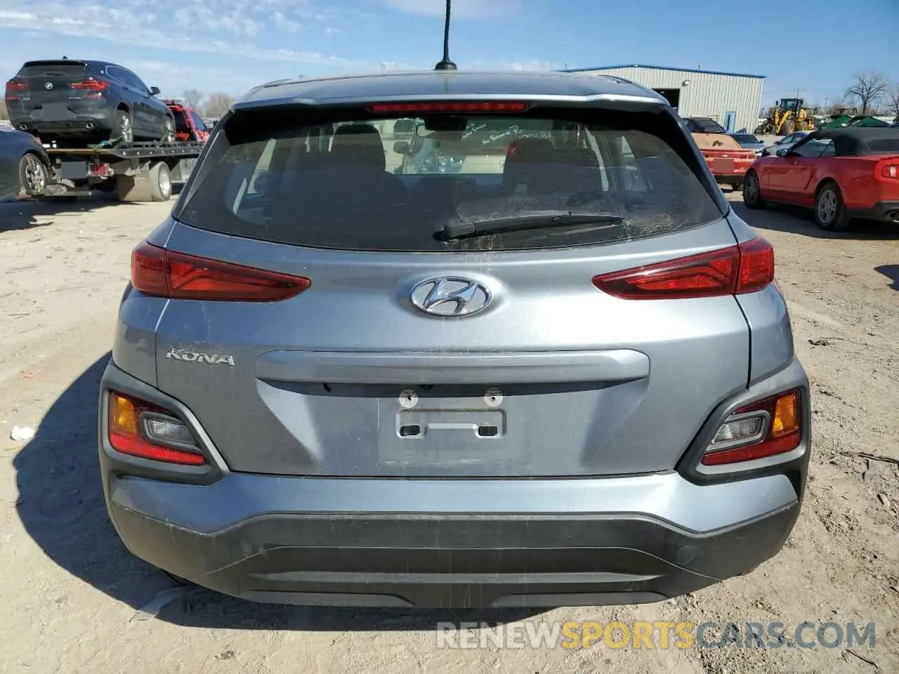 6 Photograph of a damaged car KM8K12AA6LU416622 HYUNDAI KONA 2020
