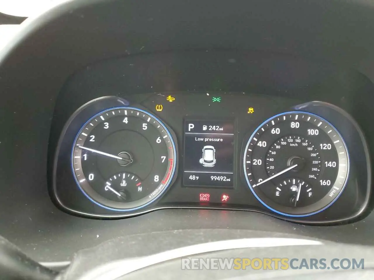 9 Photograph of a damaged car KM8K12AA6LU416622 HYUNDAI KONA 2020