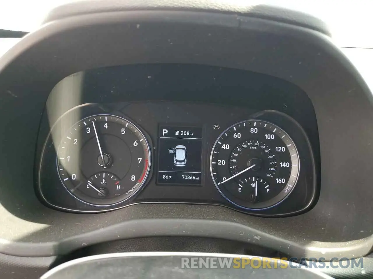 9 Фотография поврежденного автомобиля KM8K12AA6LU523069 HYUNDAI KONA 2020