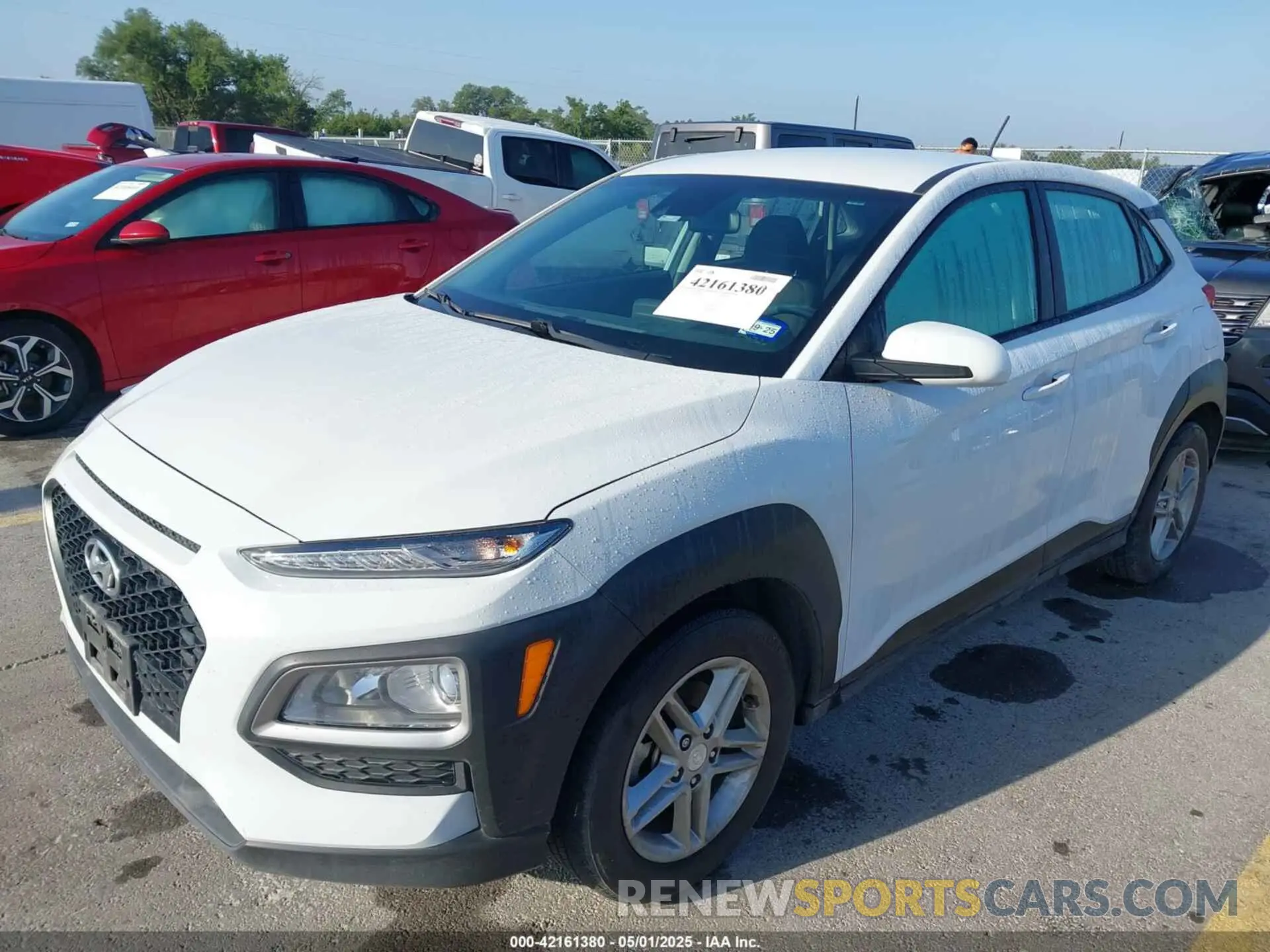 2 Фотография поврежденного автомобиля KM8K12AA7LU441738 HYUNDAI KONA 2020