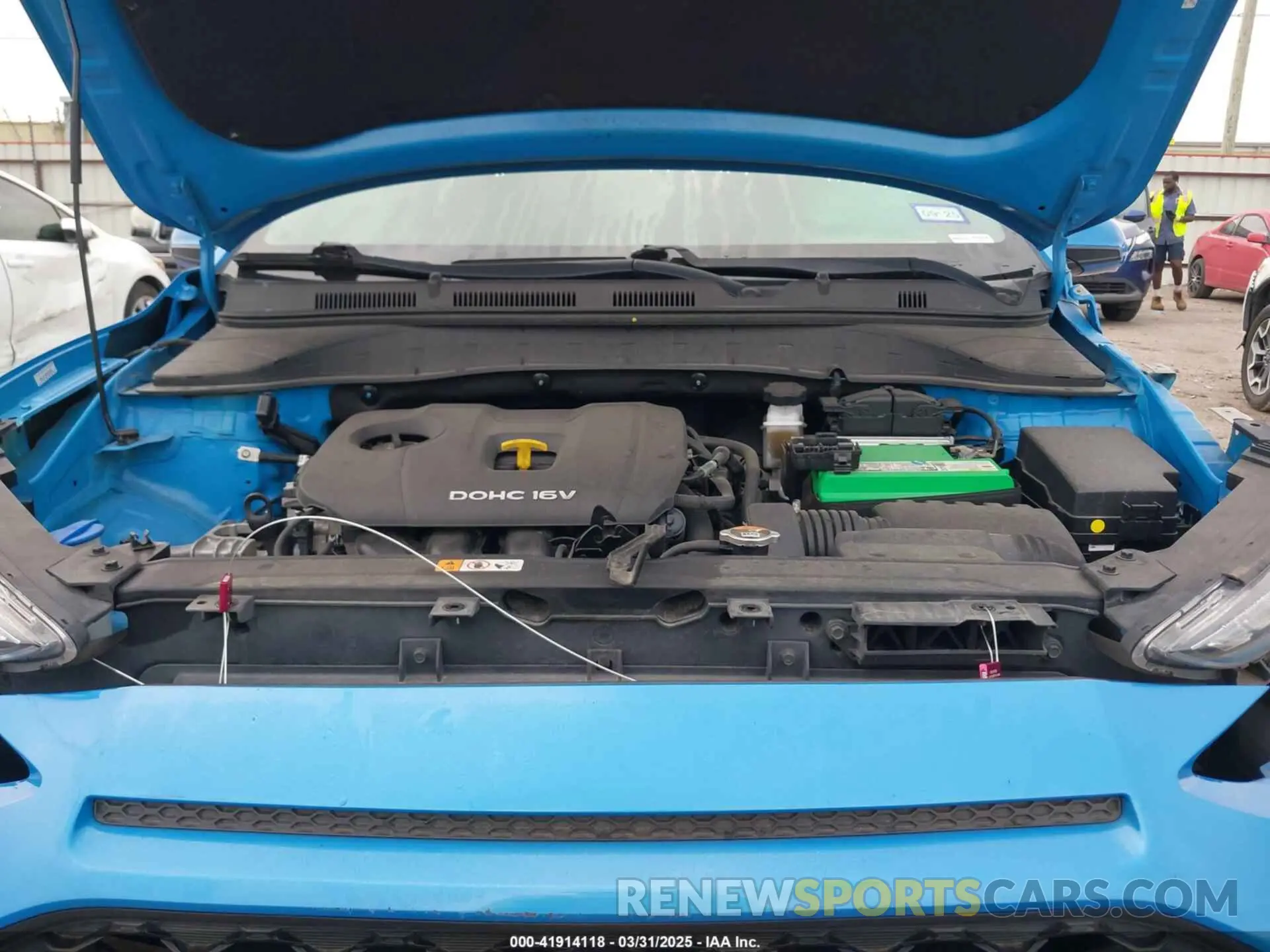 10 Photograph of a damaged car KM8K12AA8LU441005 HYUNDAI KONA 2020