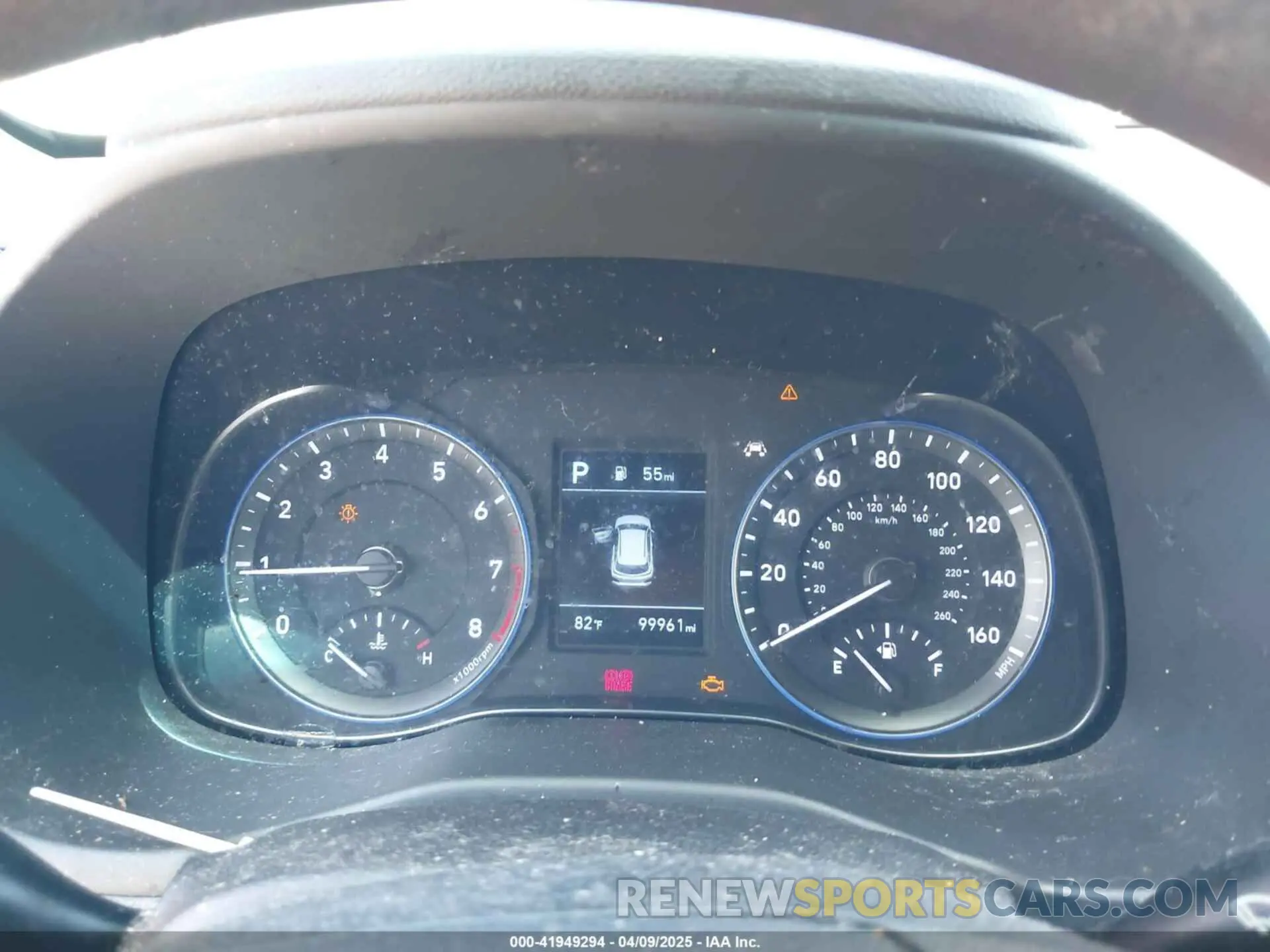 7 Photograph of a damaged car KM8K12AA9LU578602 HYUNDAI KONA 2020