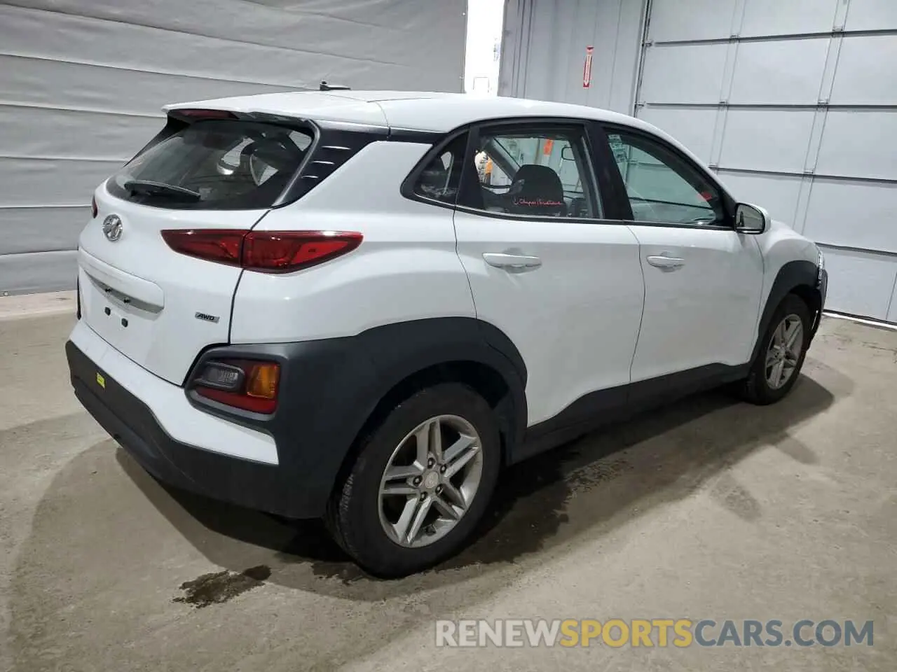 3 Photograph of a damaged car KM8K1CAA0LU416587 HYUNDAI KONA 2020