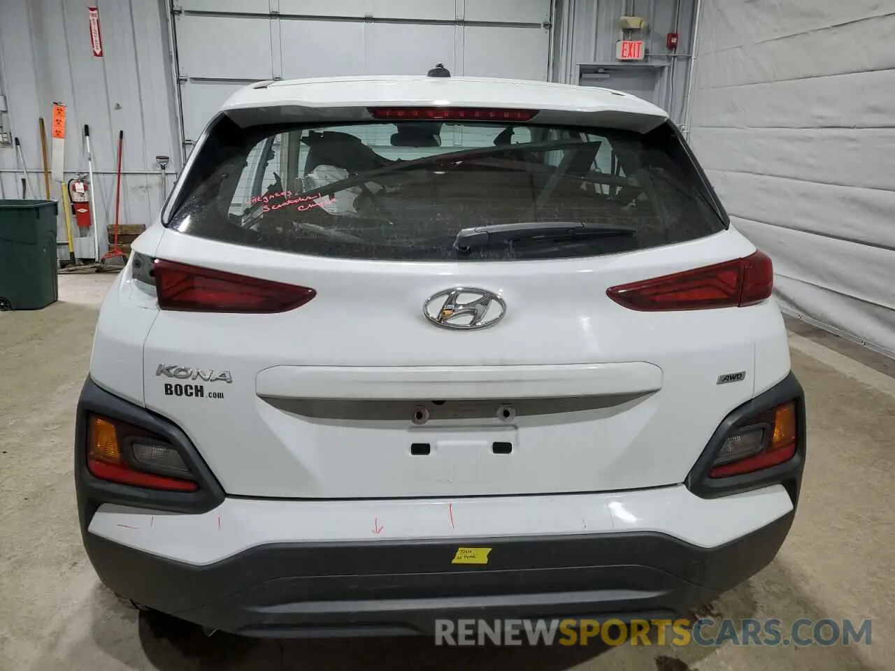 6 Photograph of a damaged car KM8K1CAA0LU416587 HYUNDAI KONA 2020