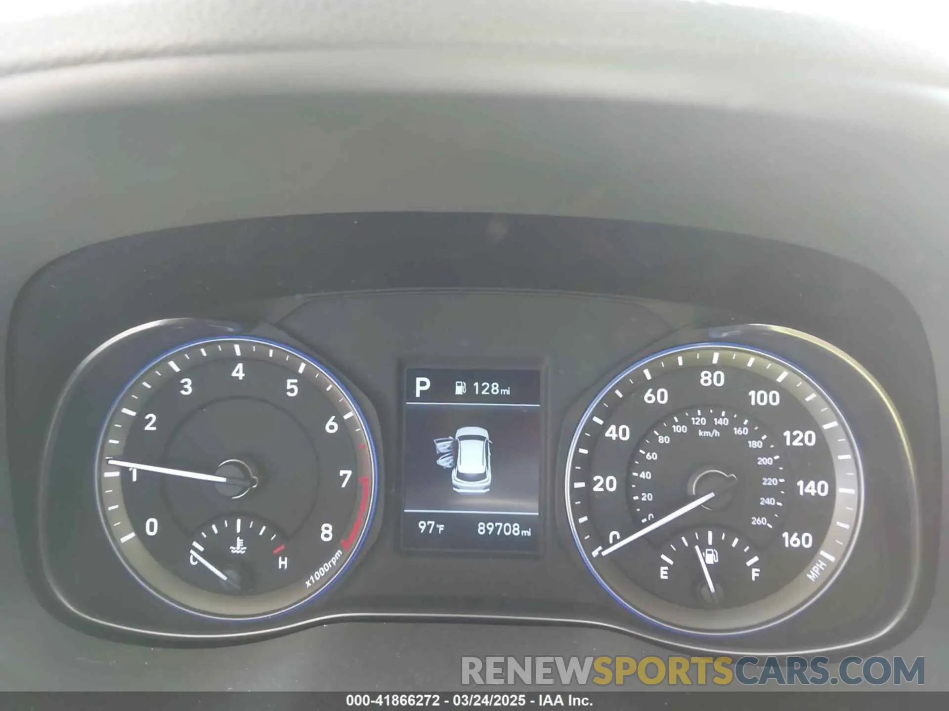 7 Photograph of a damaged car KM8K1CAA0LU483447 HYUNDAI KONA 2020