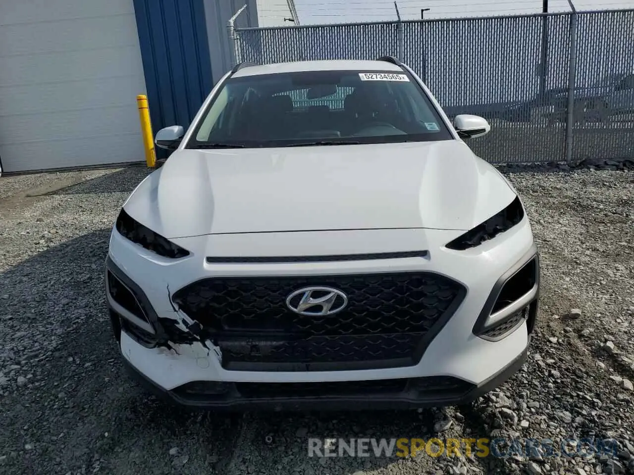 5 Photograph of a damaged car KM8K1CAA0LU583404 HYUNDAI KONA 2020