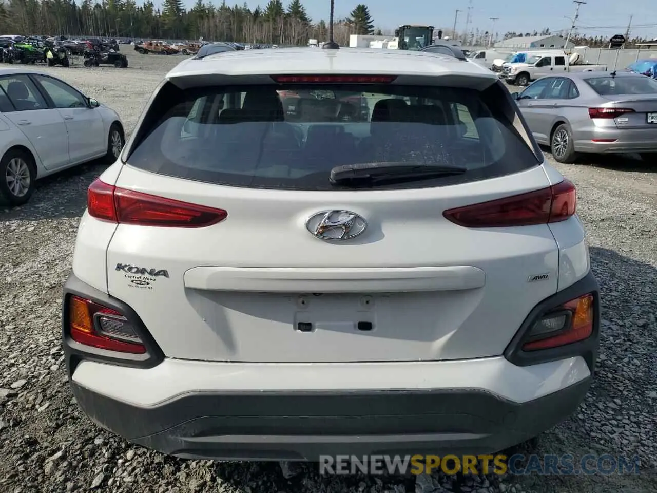 6 Photograph of a damaged car KM8K1CAA0LU583404 HYUNDAI KONA 2020