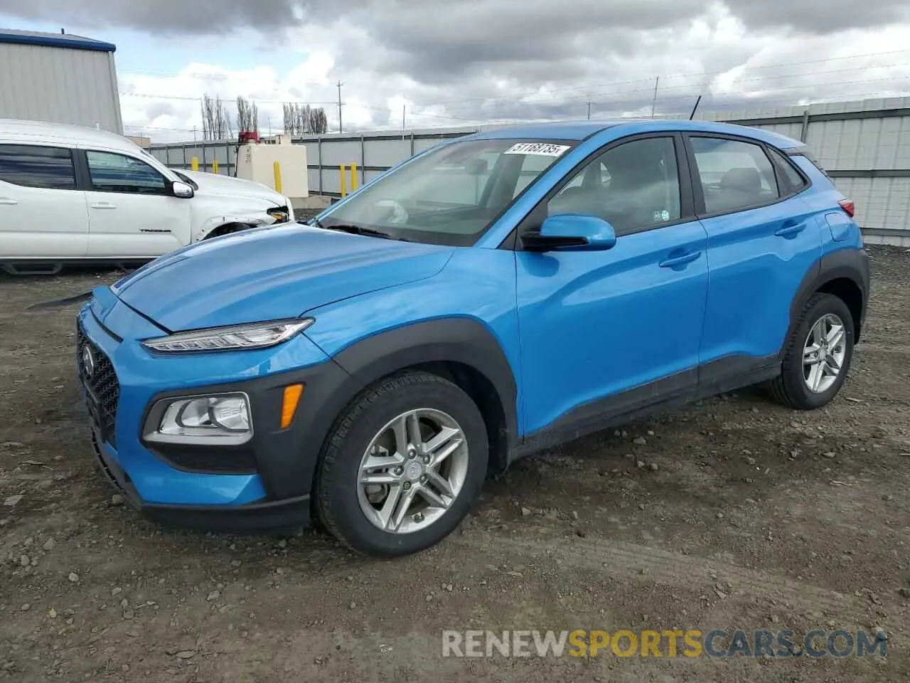 1 Фотография поврежденного автомобиля KM8K1CAA1LU493520 HYUNDAI KONA 2020
