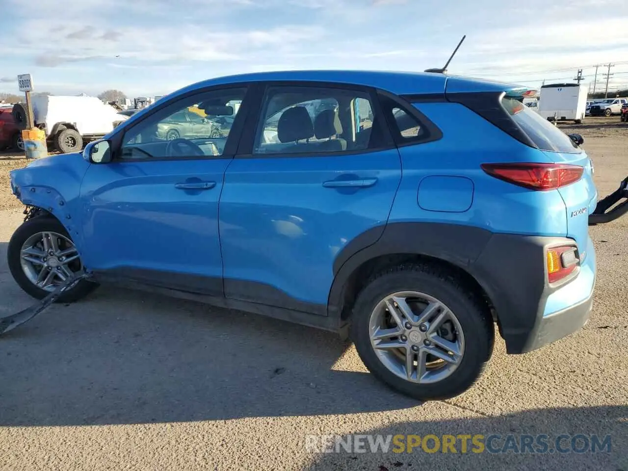 2 Фотография поврежденного автомобиля KM8K1CAA2LU480257 HYUNDAI KONA 2020