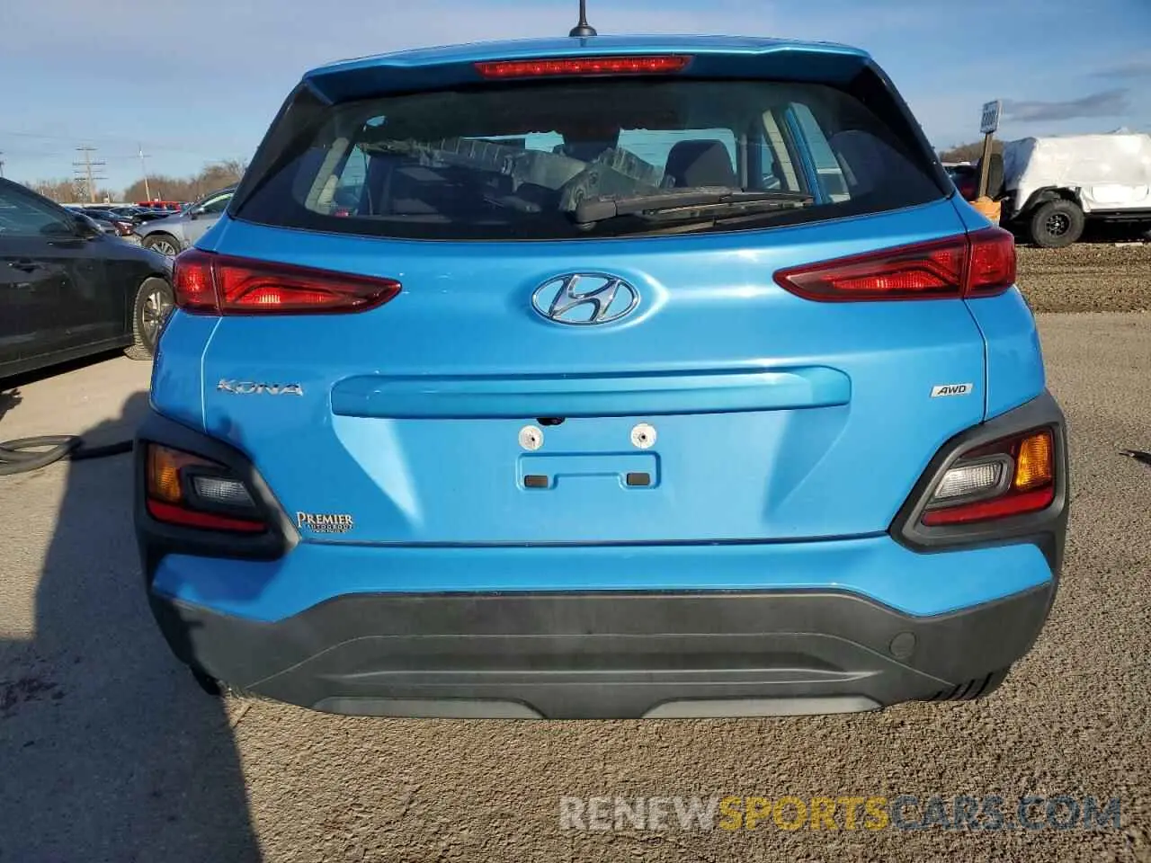 6 Фотография поврежденного автомобиля KM8K1CAA2LU480257 HYUNDAI KONA 2020
