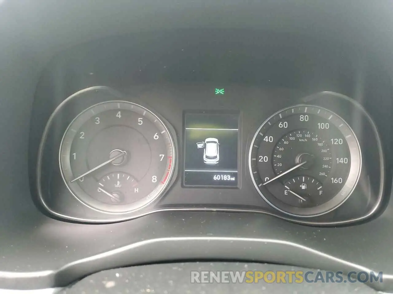 9 Photograph of a damaged car KM8K1CAA2LU555216 HYUNDAI KONA 2020