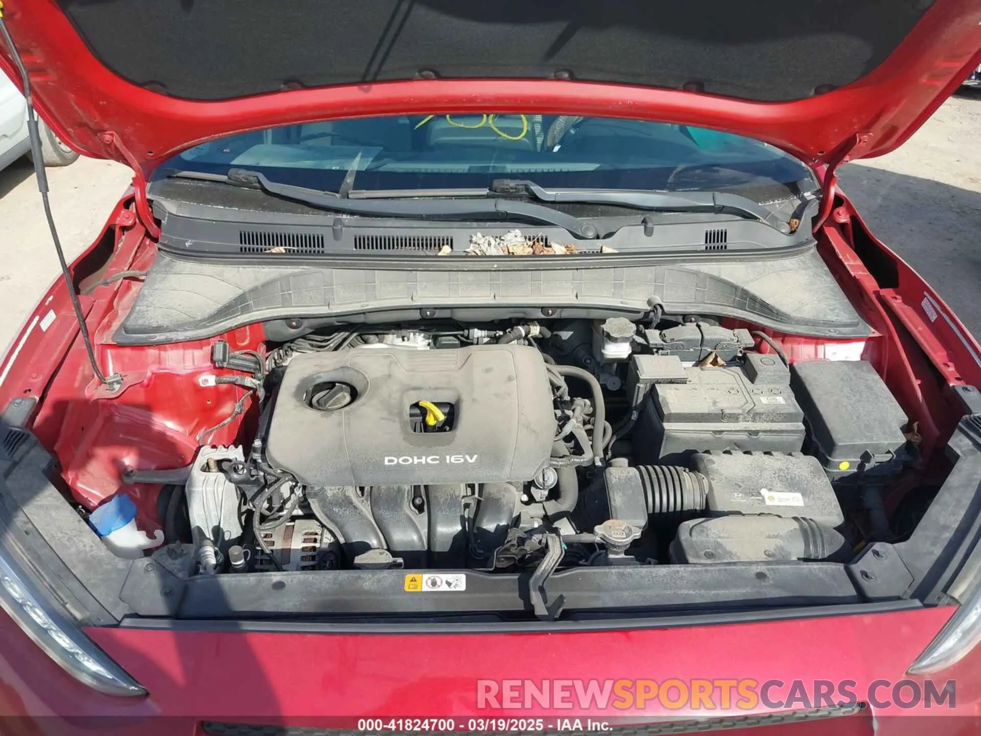 10 Photograph of a damaged car KM8K1CAA3LU461037 HYUNDAI KONA 2020