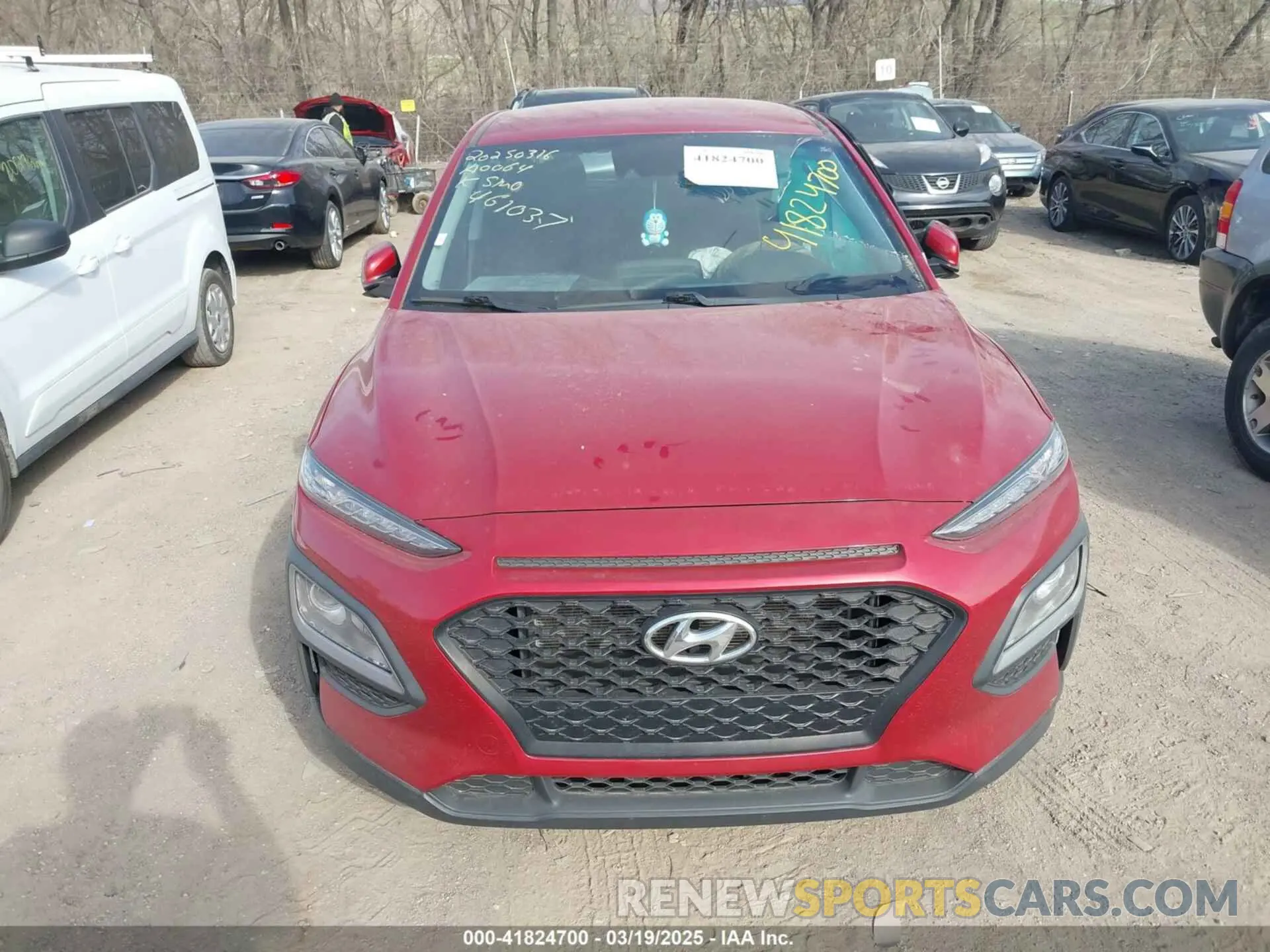 12 Photograph of a damaged car KM8K1CAA3LU461037 HYUNDAI KONA 2020
