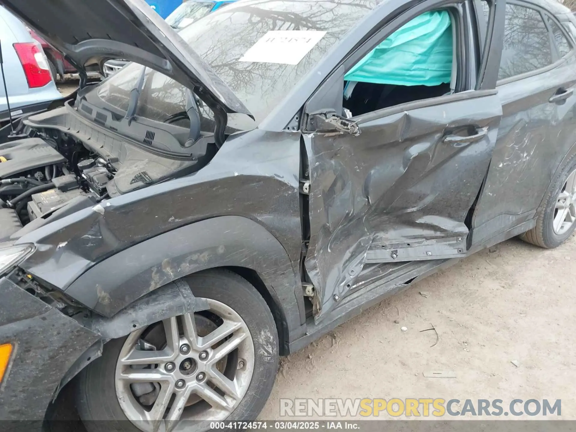 6 Photograph of a damaged car KM8K1CAA5LU417461 HYUNDAI KONA 2020