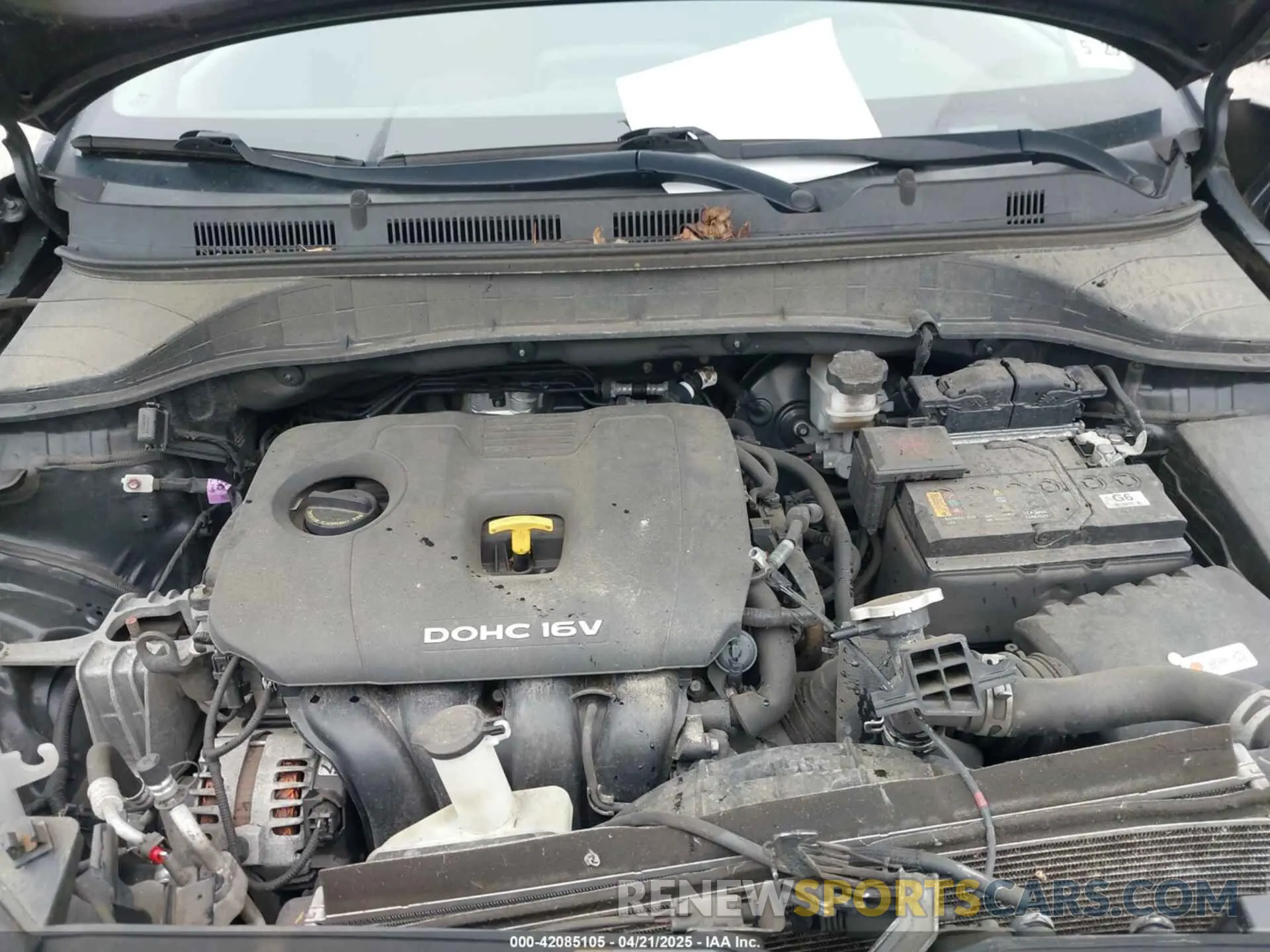 10 Photograph of a damaged car KM8K1CAA6LU527502 HYUNDAI KONA 2020
