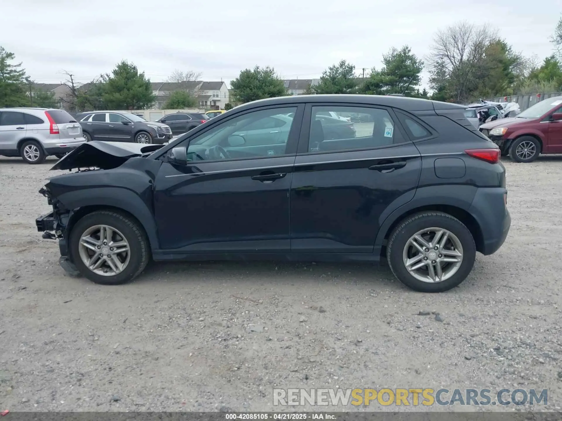 14 Photograph of a damaged car KM8K1CAA6LU527502 HYUNDAI KONA 2020