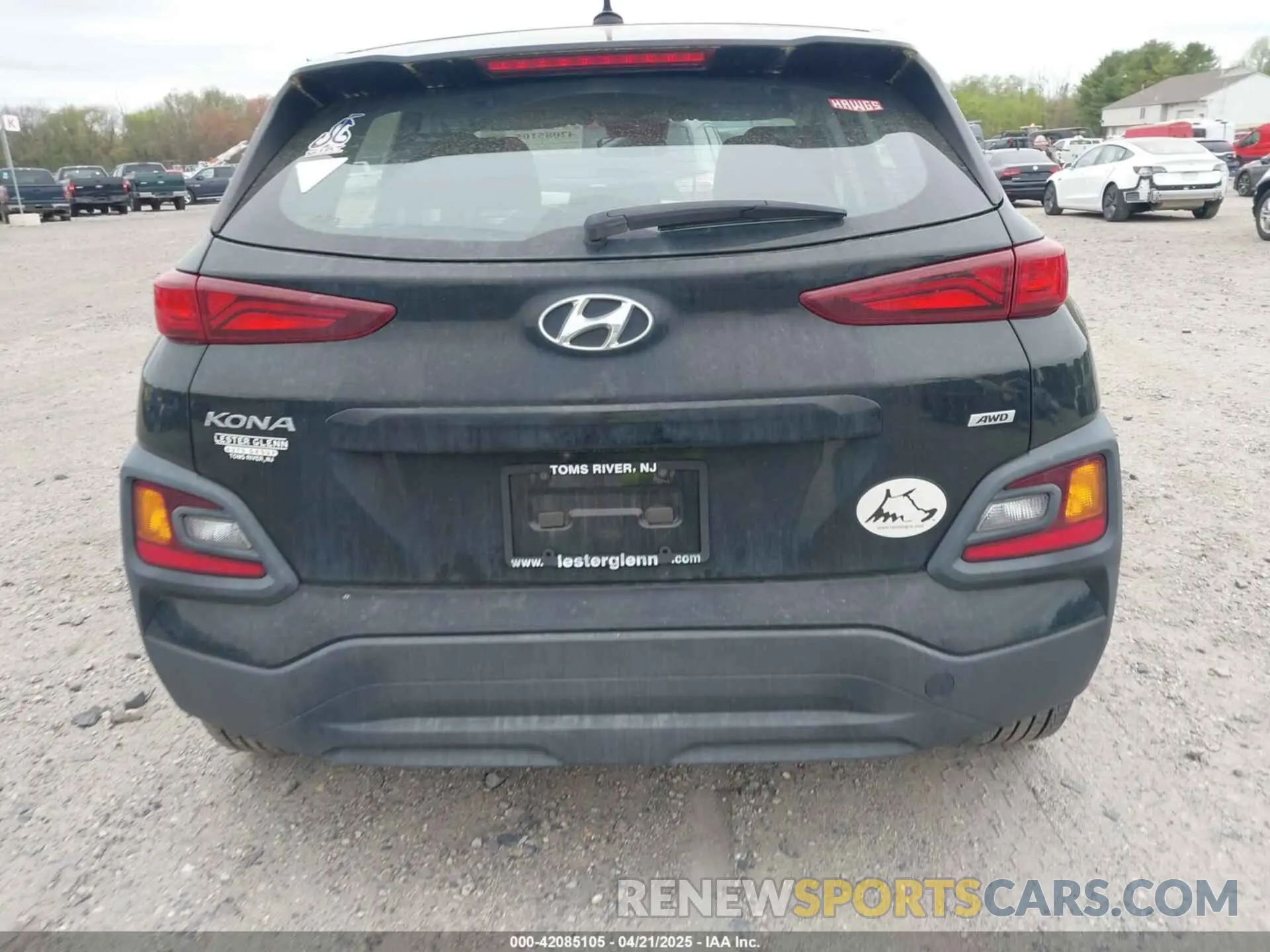 16 Photograph of a damaged car KM8K1CAA6LU527502 HYUNDAI KONA 2020
