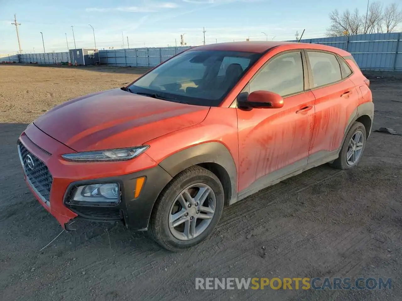 1 Фотография поврежденного автомобиля KM8K1CAA8LU415624 HYUNDAI KONA 2020