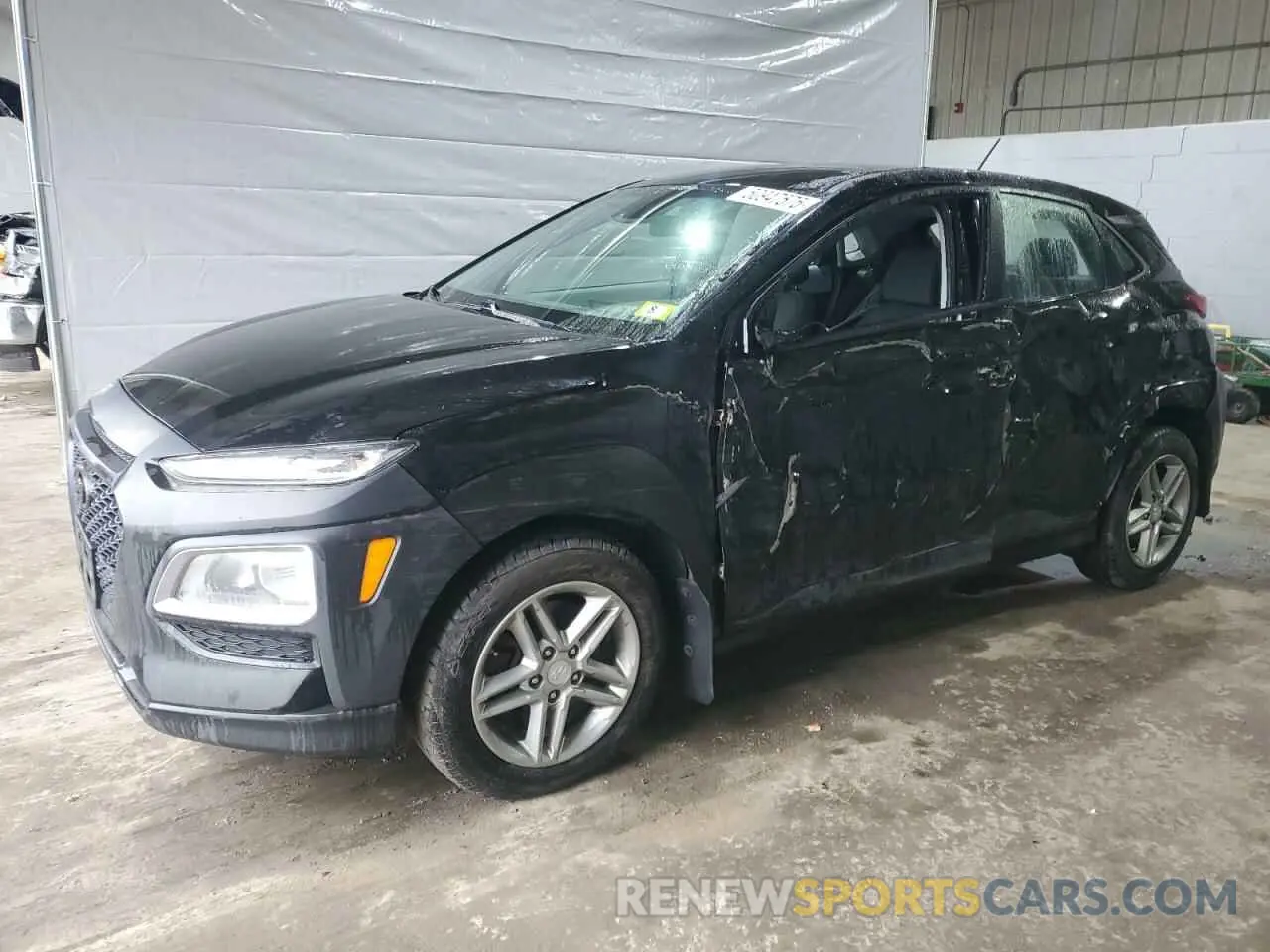 1 Photograph of a damaged car KM8K1CAA8LU472809 HYUNDAI KONA 2020