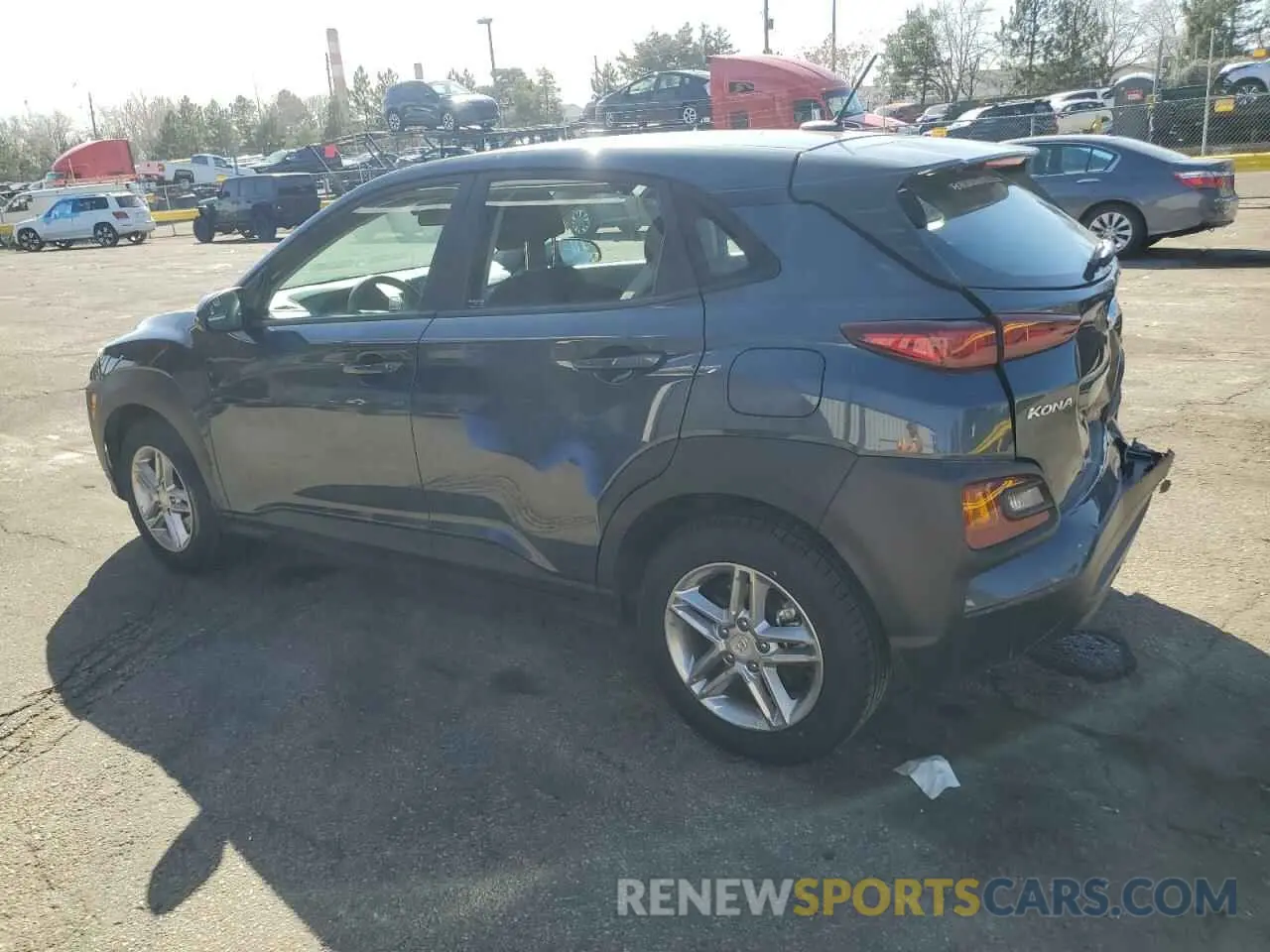 2 Фотография поврежденного автомобиля KM8K1CAA8LU516985 HYUNDAI KONA 2020