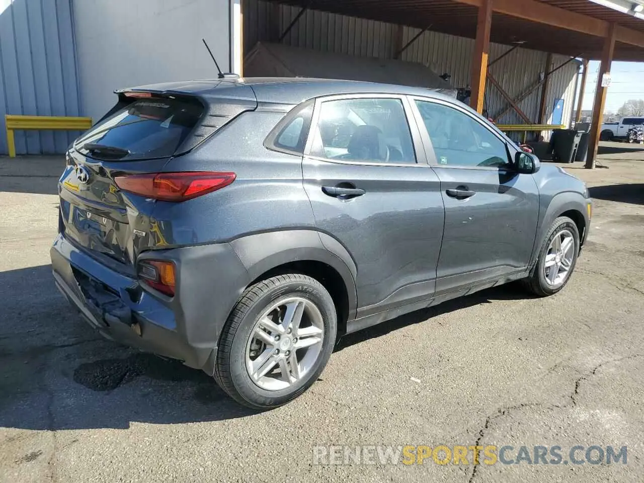 3 Фотография поврежденного автомобиля KM8K1CAA8LU516985 HYUNDAI KONA 2020
