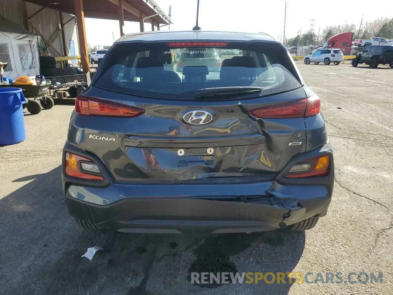 6 Фотография поврежденного автомобиля KM8K1CAA8LU516985 HYUNDAI KONA 2020