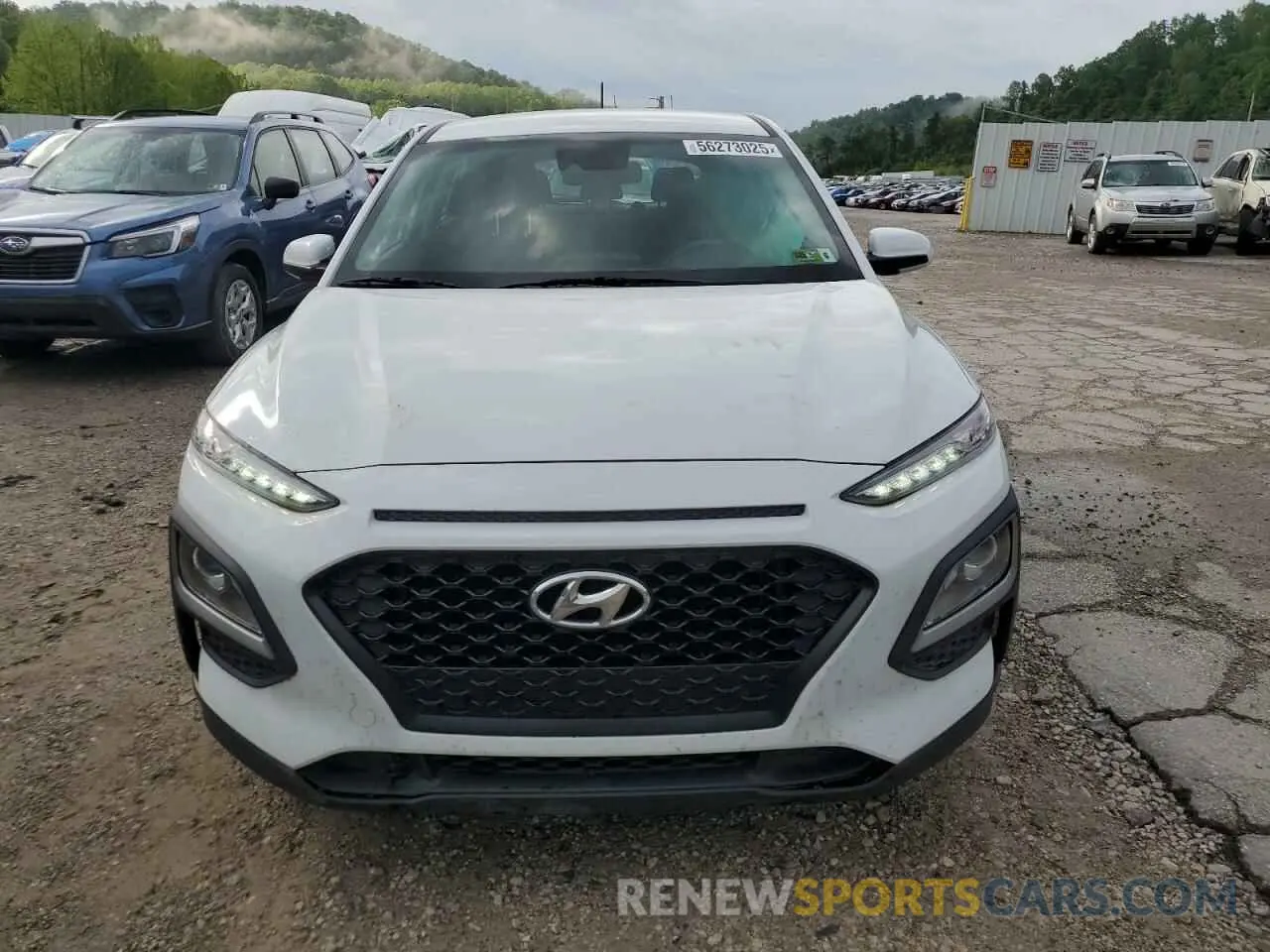 5 Photograph of a damaged car KM8K1CAAXLU402616 HYUNDAI KONA 2020