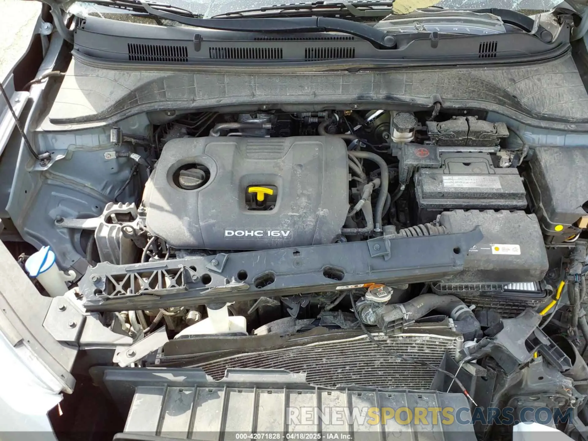 10 Photograph of a damaged car KM8K22AA0LU450469 HYUNDAI KONA 2020