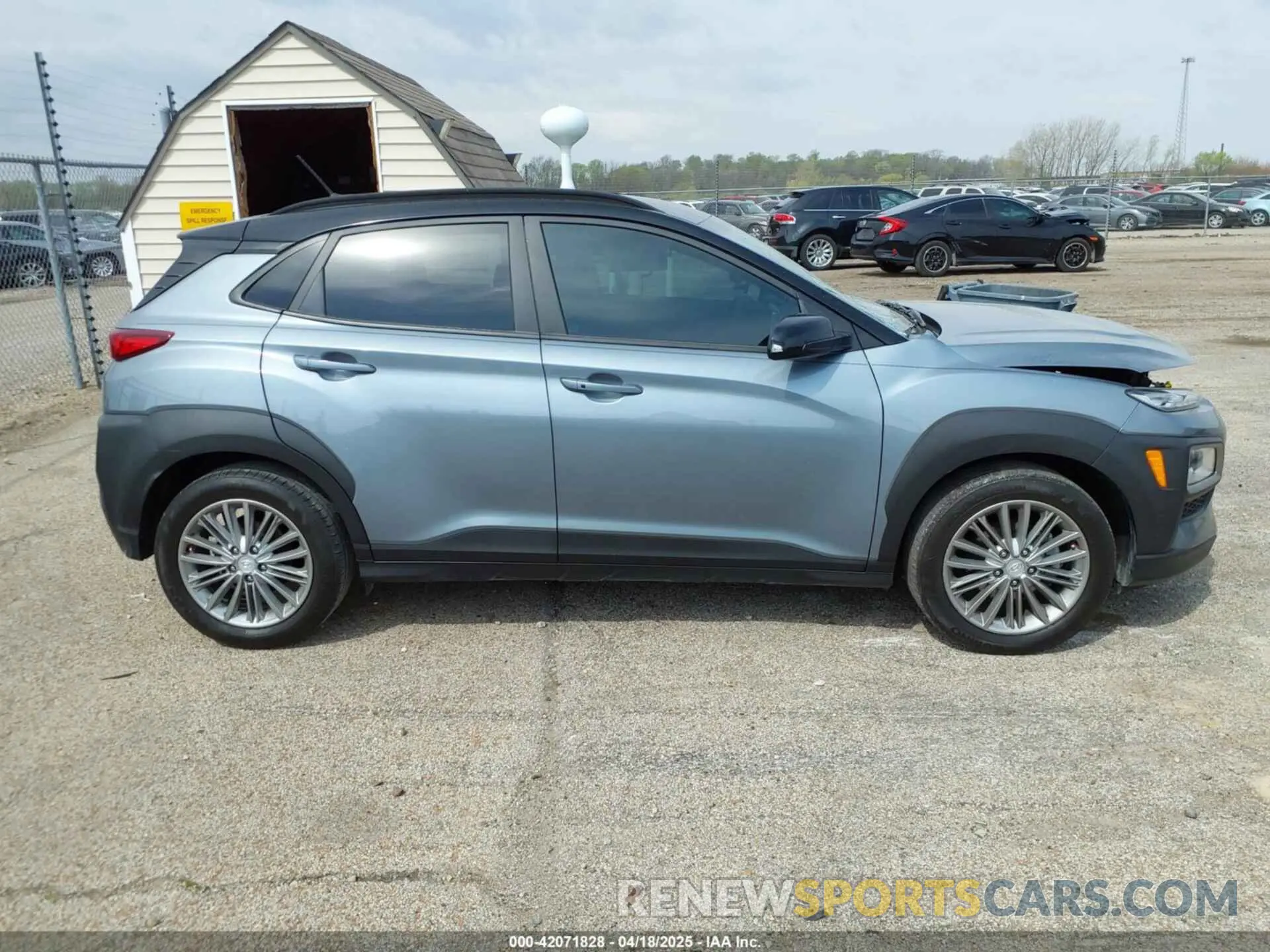 13 Photograph of a damaged car KM8K22AA0LU450469 HYUNDAI KONA 2020